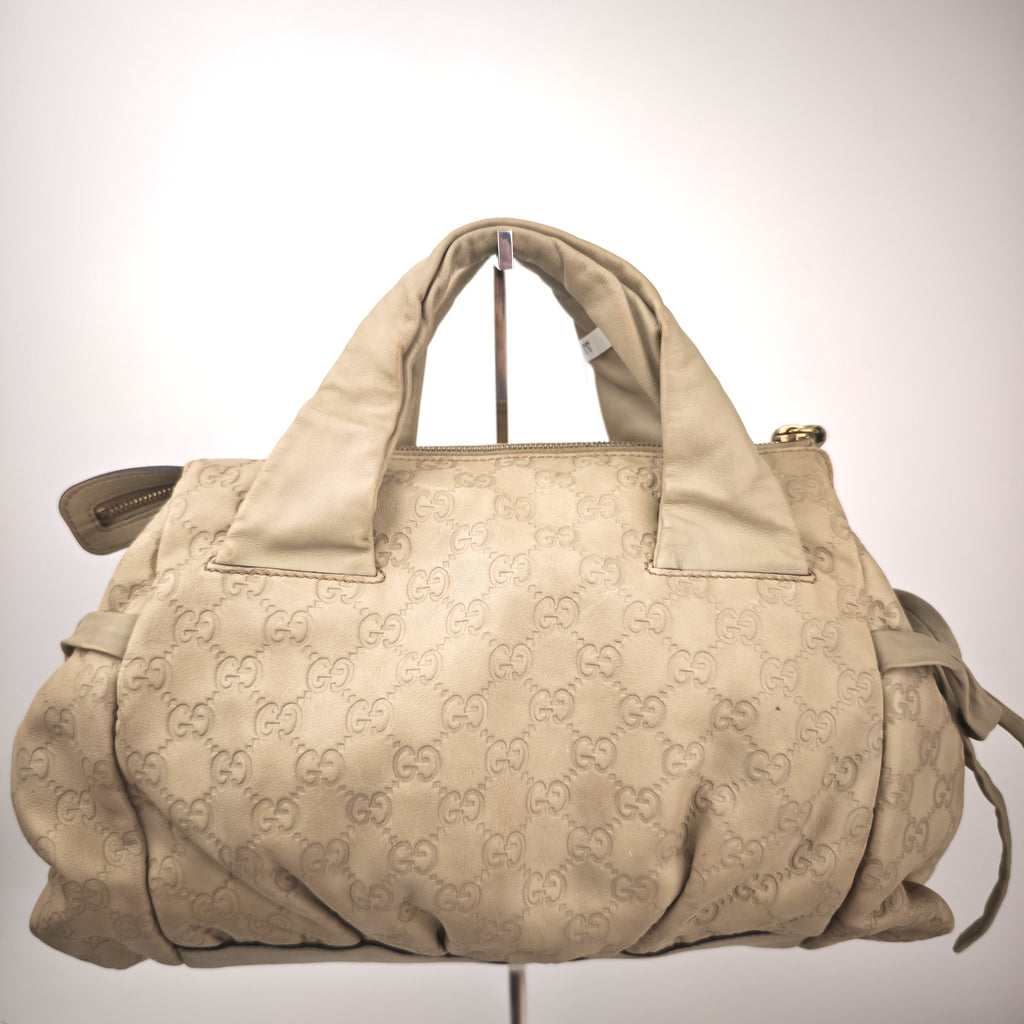 C2954 Gucci Top Handle Bag Guccissima Leather Hysteria Top Handle Bag | Pre-Owned Very Good Guccissima Leather