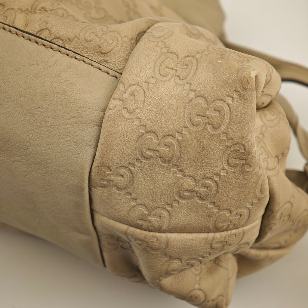 C2954 Gucci Top Handle Bag Guccissima Leather Hysteria Top Handle Bag | Pre-Owned Very Good Guccissima Leather