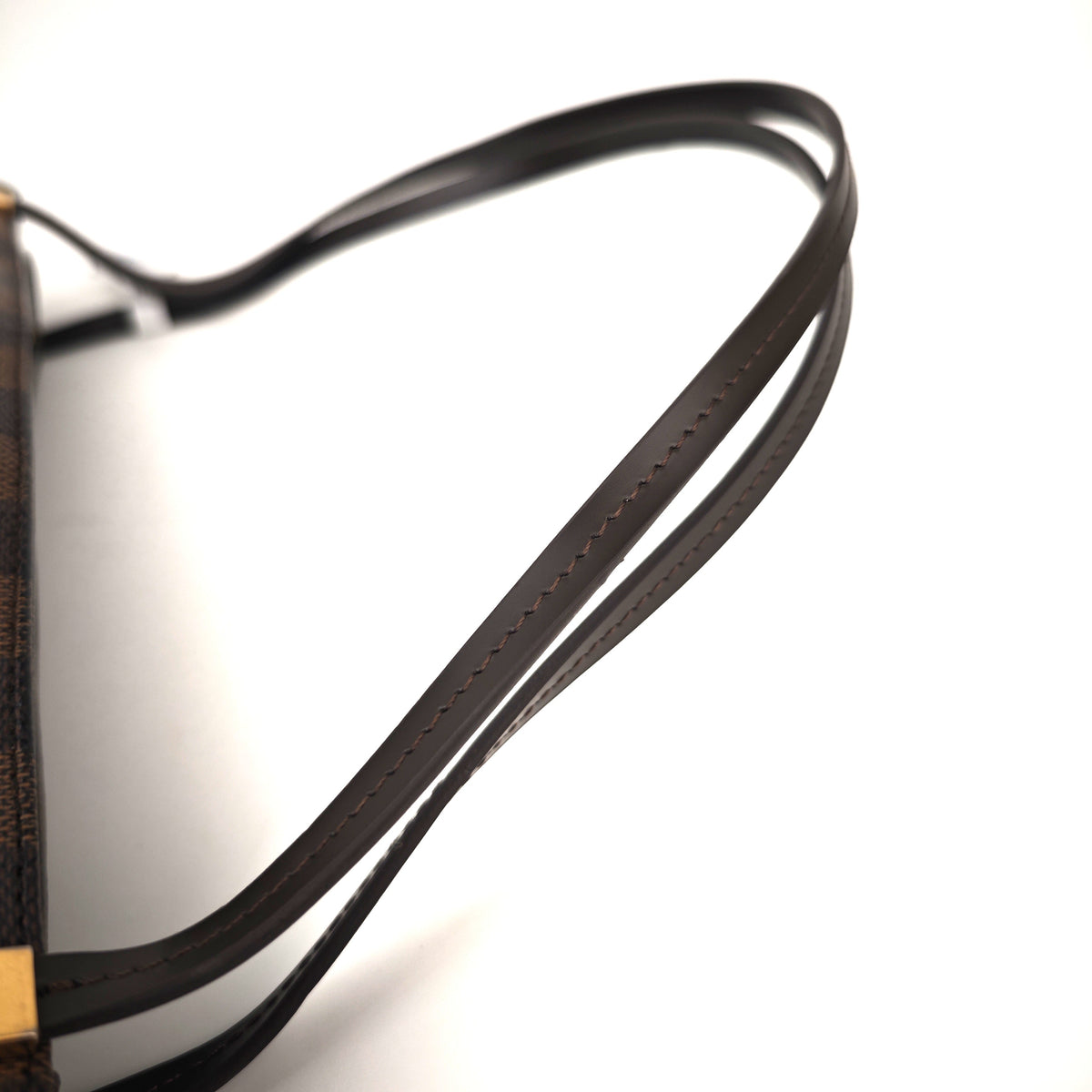C2971 Louis Vuitton Tote Bag Marylebone Damier Ebene GM | Pre-Owned Very Good Brown Coated Canvas Damier Ebene