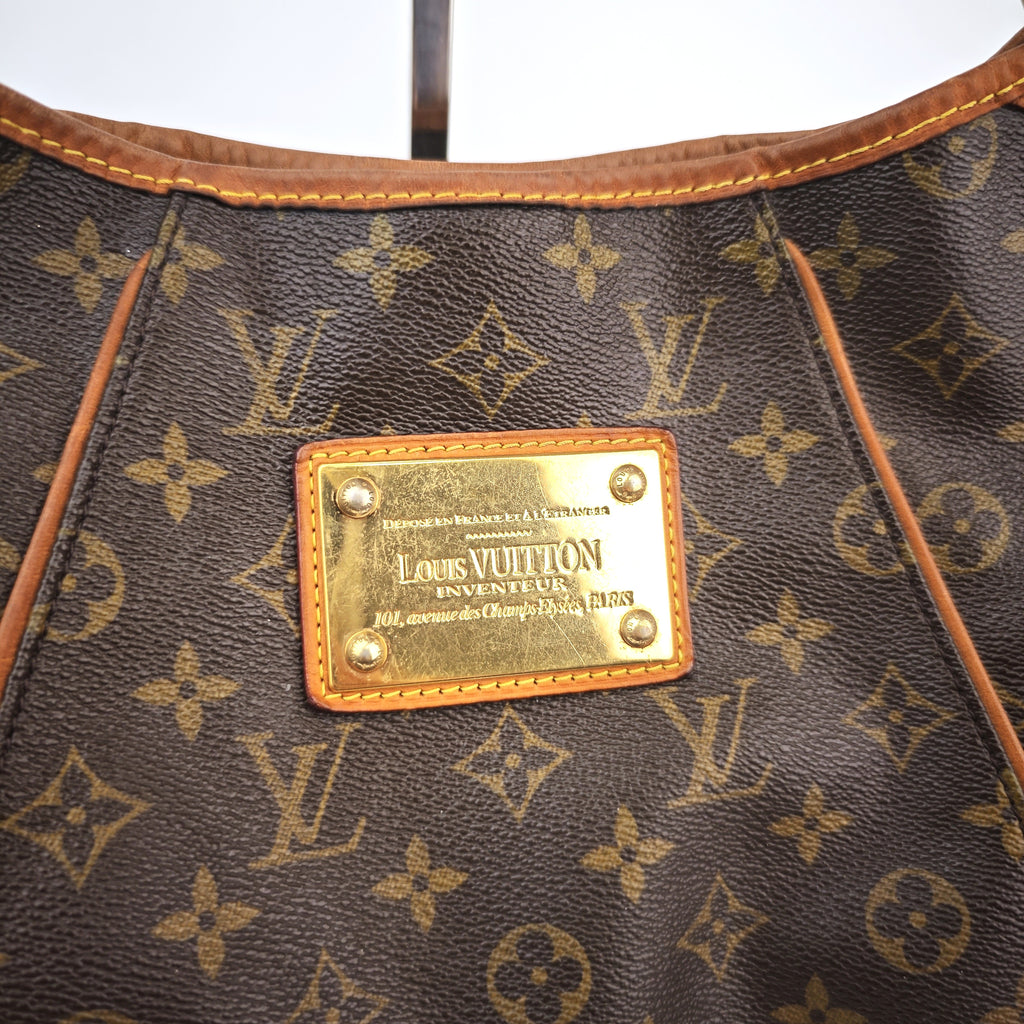 C2975 Louis Vuitton Shoulder Bag Galliera Monogram PM | Pre-Owned Very Good Brown Coated Canvas Monogram
