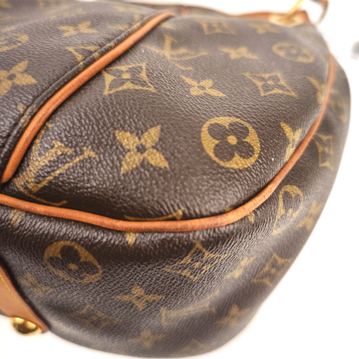 C2975 Louis Vuitton Shoulder Bag Galliera Monogram PM | Pre-Owned Very Good Brown Coated Canvas Monogram