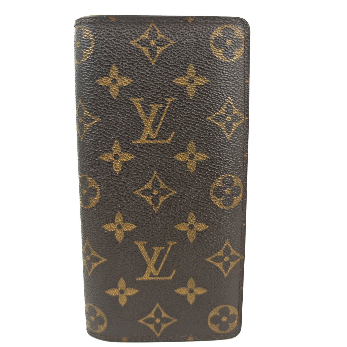 C2980 Louis Vuitton Wallet Monogram Brazza Wallet | Pre-Owned Very Good Brown Coated Canvas Monogram