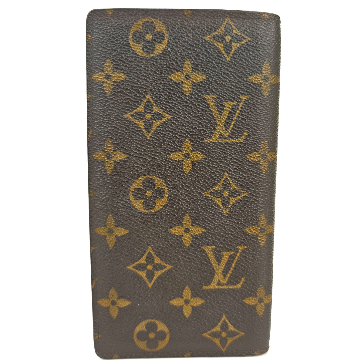C2980 Louis Vuitton Wallet Monogram Brazza Wallet | Pre-Owned Very Good Brown Coated Canvas Monogram