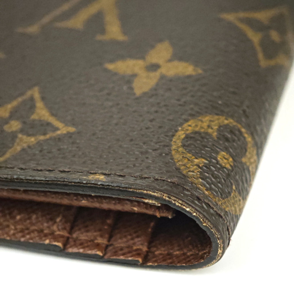 C2980 Louis Vuitton Wallet Monogram Brazza Wallet | Pre-Owned Very Good Brown Coated Canvas Monogram