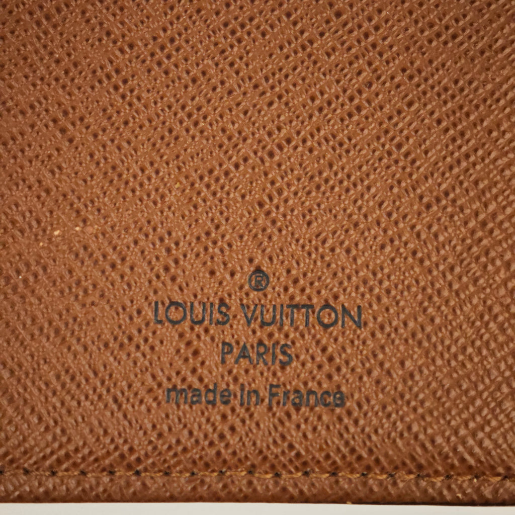C2980 Louis Vuitton Wallet Monogram Brazza Wallet | Pre-Owned Very Good Brown Coated Canvas Monogram
