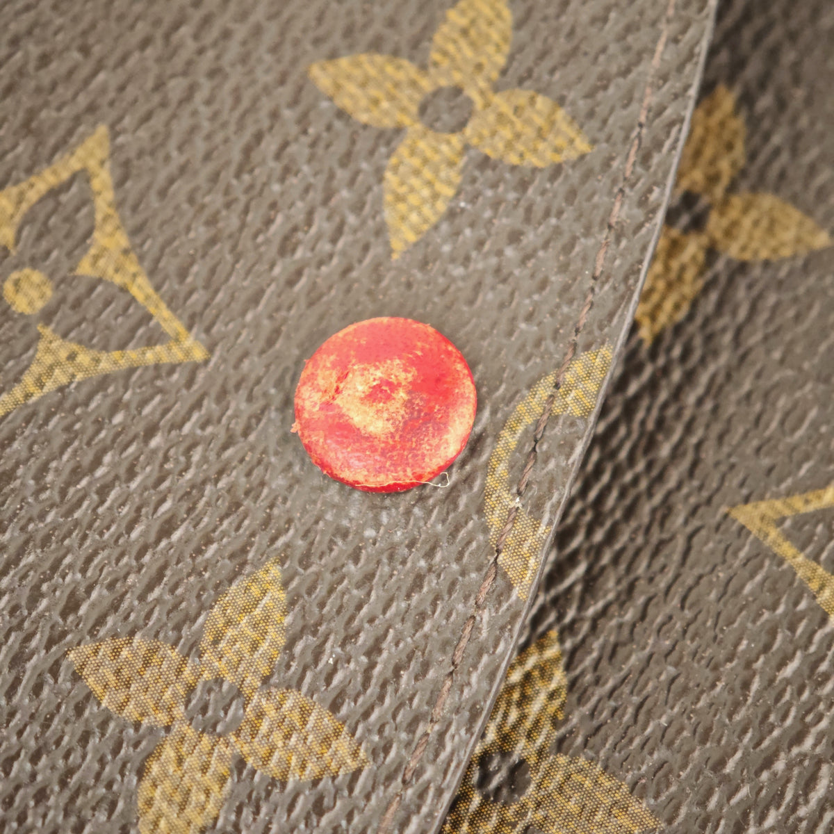 C2981 Louis Vuitton Wallet Monogram Emilie Wallet Rouge/Cerise | Pre-Owned Very Good Red Coated Canvas Monogram