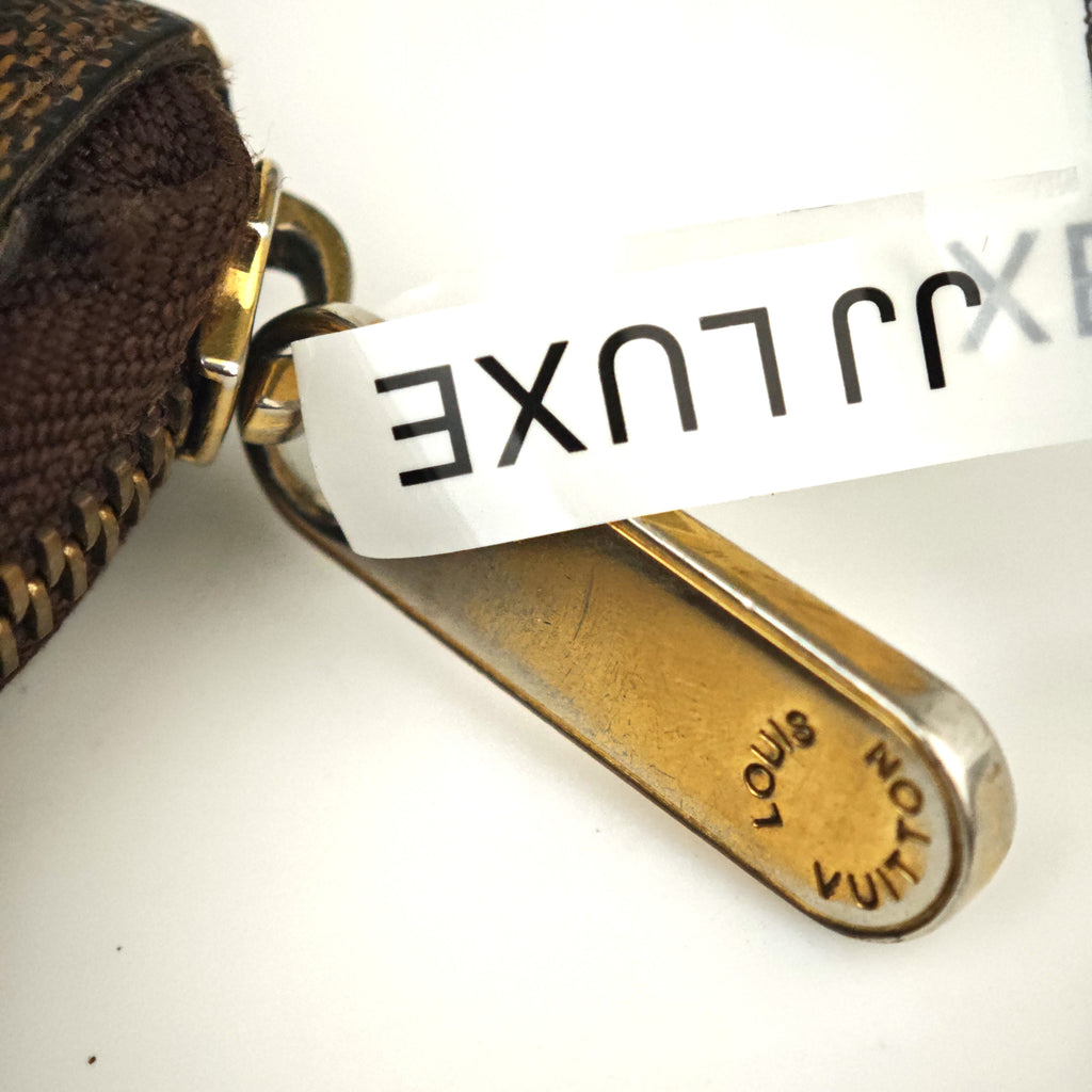 C2982 Louis Vuitton Wallet Monogram Zip Long Wallet | Pre-Owned Very Good Brown Coated Canvas Monogram