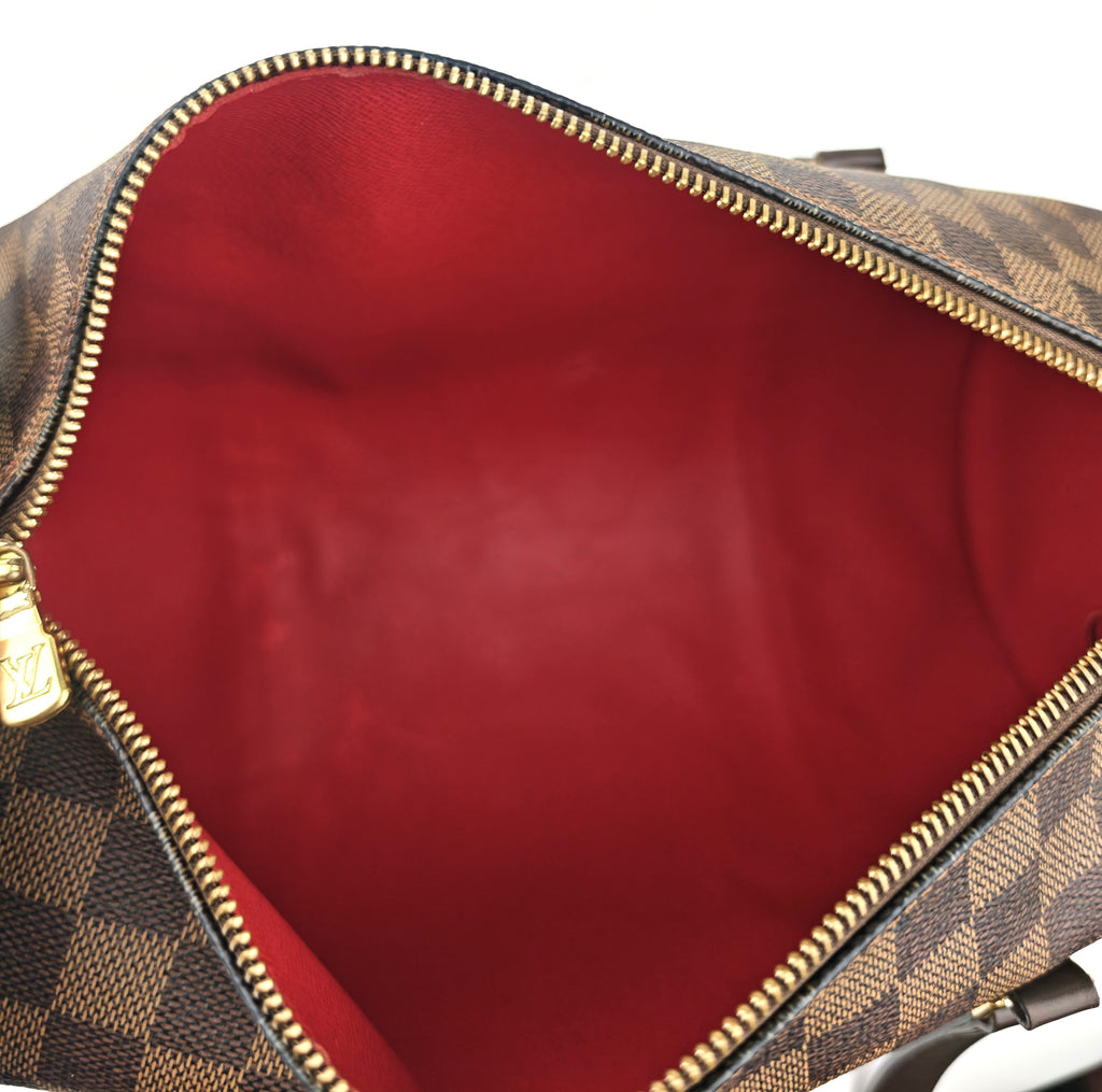 C2992 Louis Vuitton Shoulder Bag Damier Ebene Papillon 30 | Pre-Owned Very Good Brown Coated canvas Damier Ebene