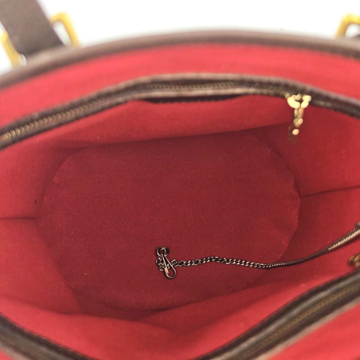 C2999R Louis Vuitton Bucket Bag Damier Ebene Marais Bucket | Pre-Owned Excellent Brown Coated canvas Damier Ebene