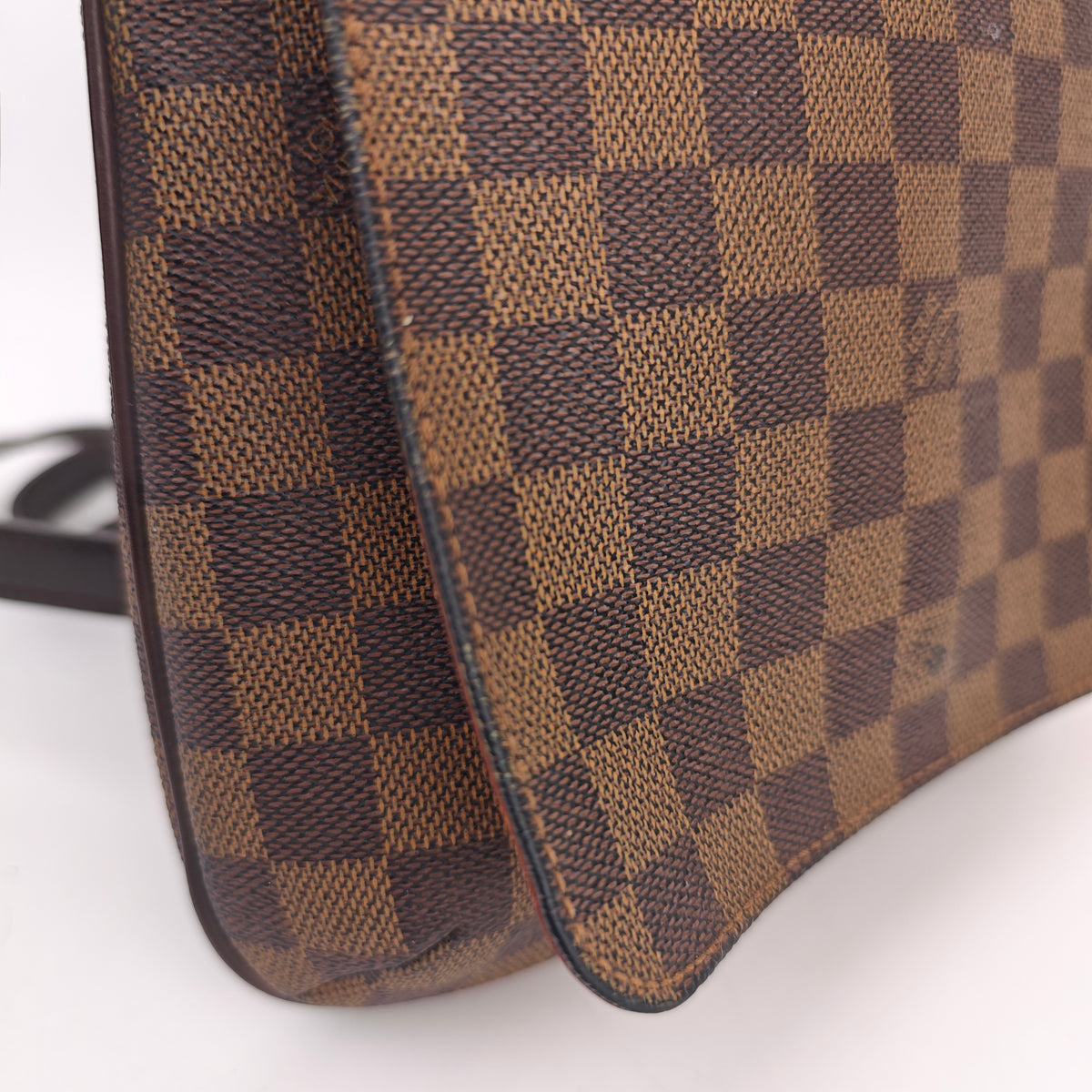 C3011 Louis Vuitton Crossbody Bag Damier Ebene Musette Salsa | Pre-Owned Very Good Brown Damier Ebene Coated canvas, leather trim
