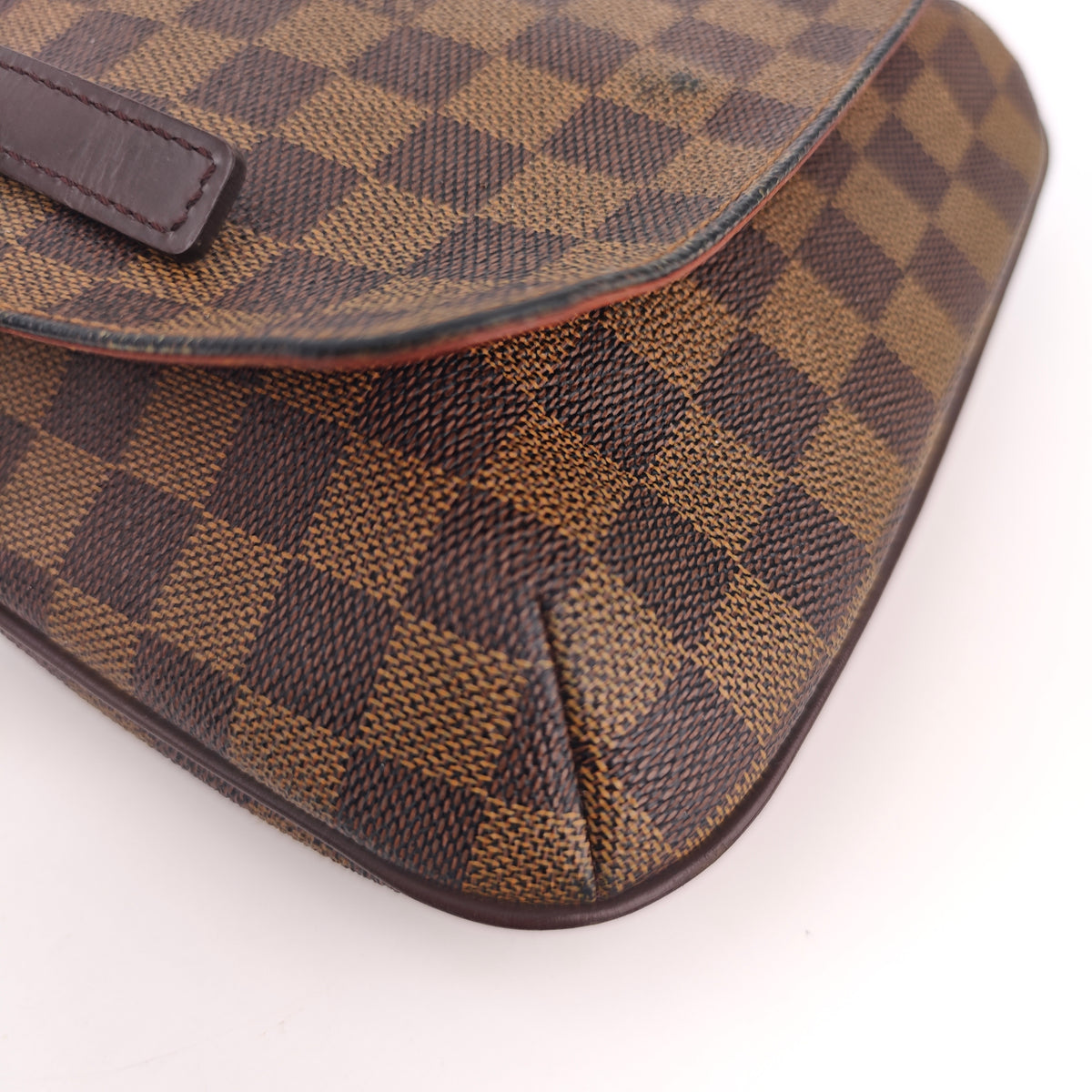 C3011 Louis Vuitton Crossbody Bag Damier Ebene Musette Salsa | Pre-Owned Very Good Brown Damier Ebene Coated canvas, leather trim