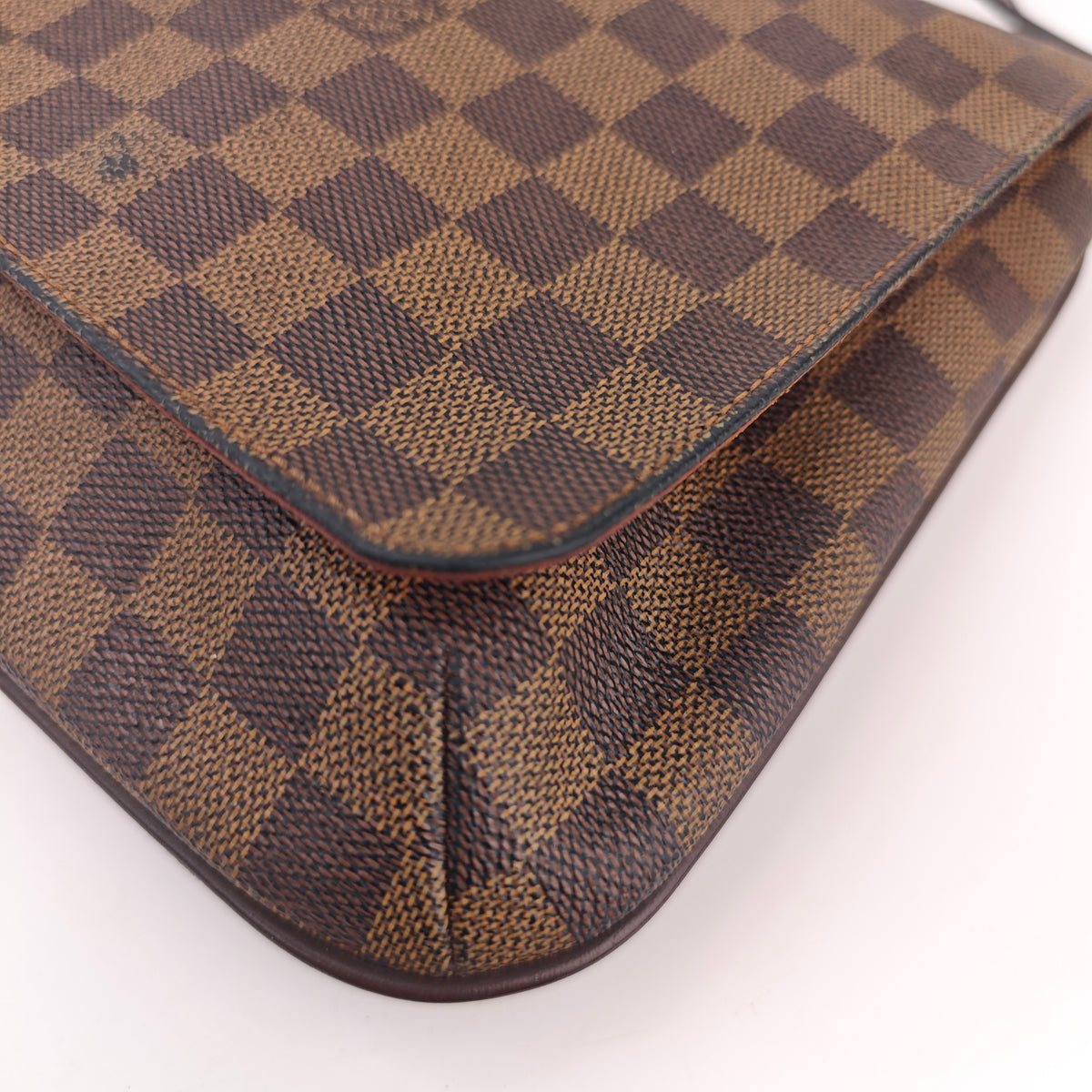 C3011 Louis Vuitton Crossbody Bag Damier Ebene Musette Salsa | Pre-Owned Very Good Brown Damier Ebene Coated canvas, leather trim