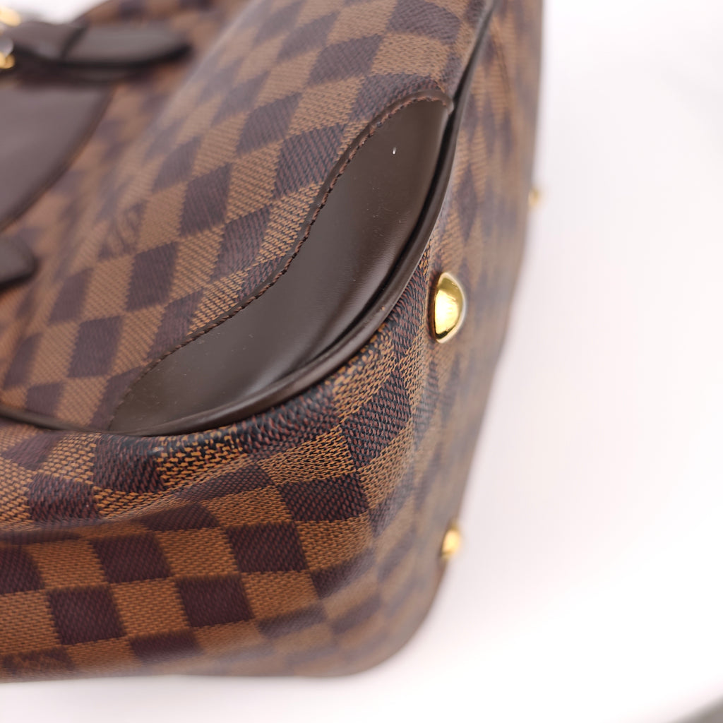 C3013R Louis Vuitton Shoulder Bag Damier Ebene Verona MM | Pre-Owned Excellent Brown Damier Ebene Coated canvas, leather trim