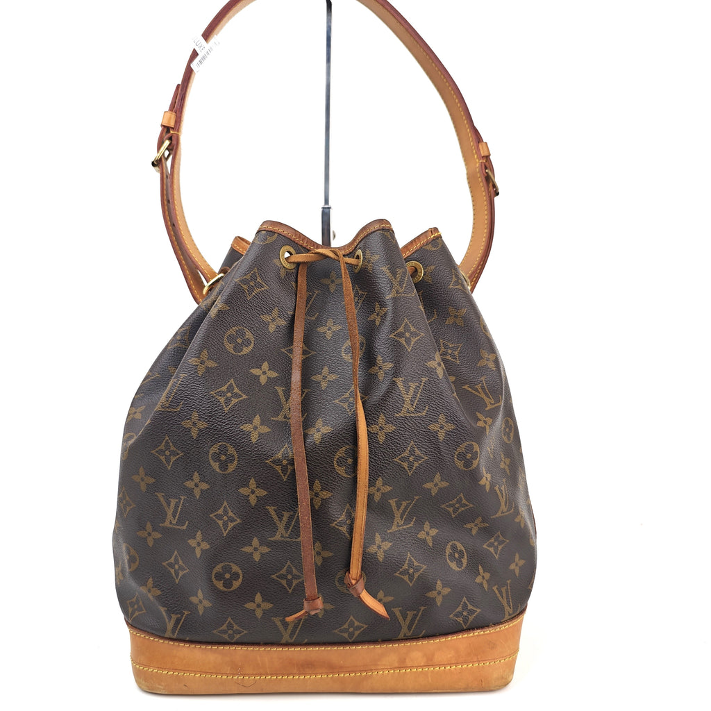 C3017 Louis Vuitton Bucket Bag Noé Monogram GM | Pre-Owned Very Good Brown Monogram Canvas