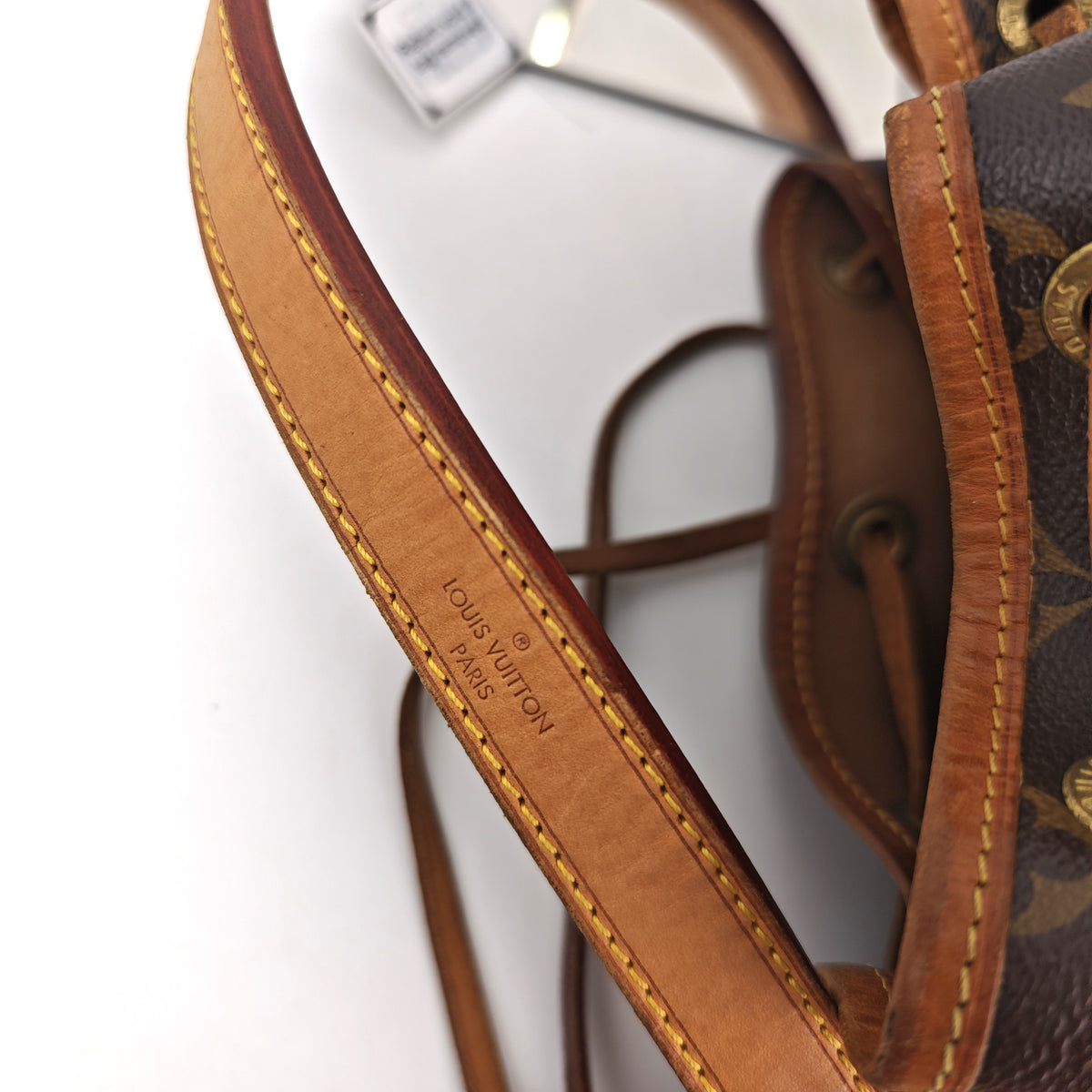 C3017 Louis Vuitton Bucket Bag Noé Monogram GM | Pre-Owned Very Good Brown Monogram Canvas
