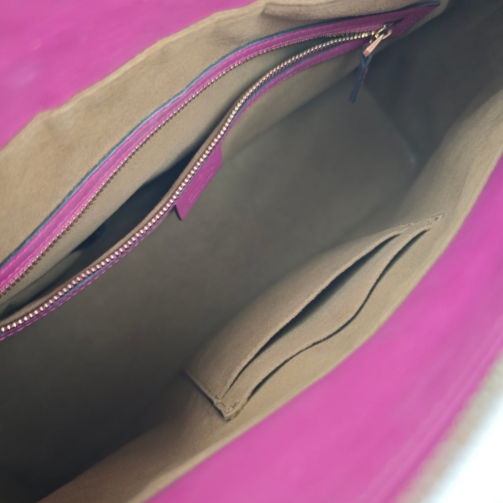 C3021 Gucci Tote Bag GG Supreme Canvas Small Top Zip Tote | Pre-Owned Very Good GG Supreme Canvas