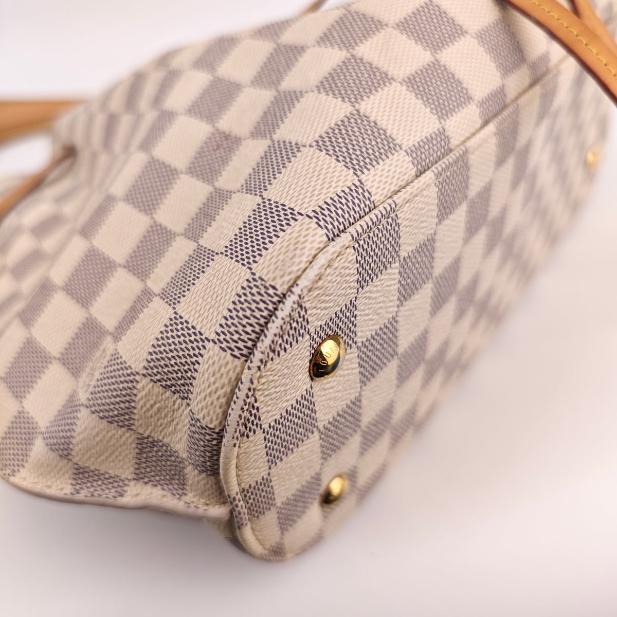 C3029 Louis Vuitton Shoulder Bag Damier Azur Girolata | Pre-Owned Very Good Blue / White Damier Azur Canvas