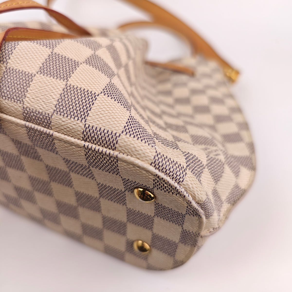 C3029 Louis Vuitton Shoulder Bag Damier Azur Girolata | Pre-Owned Very Good Blue / White Damier Azur Canvas