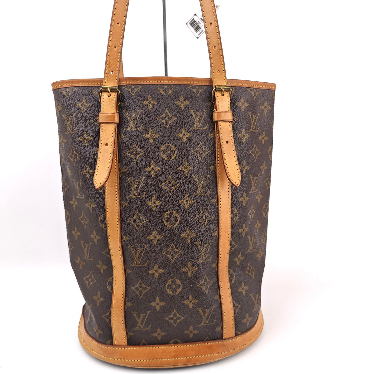 C3043 Louis Vuitton Bucket Bag Monogram Canvas Bucket GM Bag | Pre-Owned Very Good Brown Monogram Canvas
