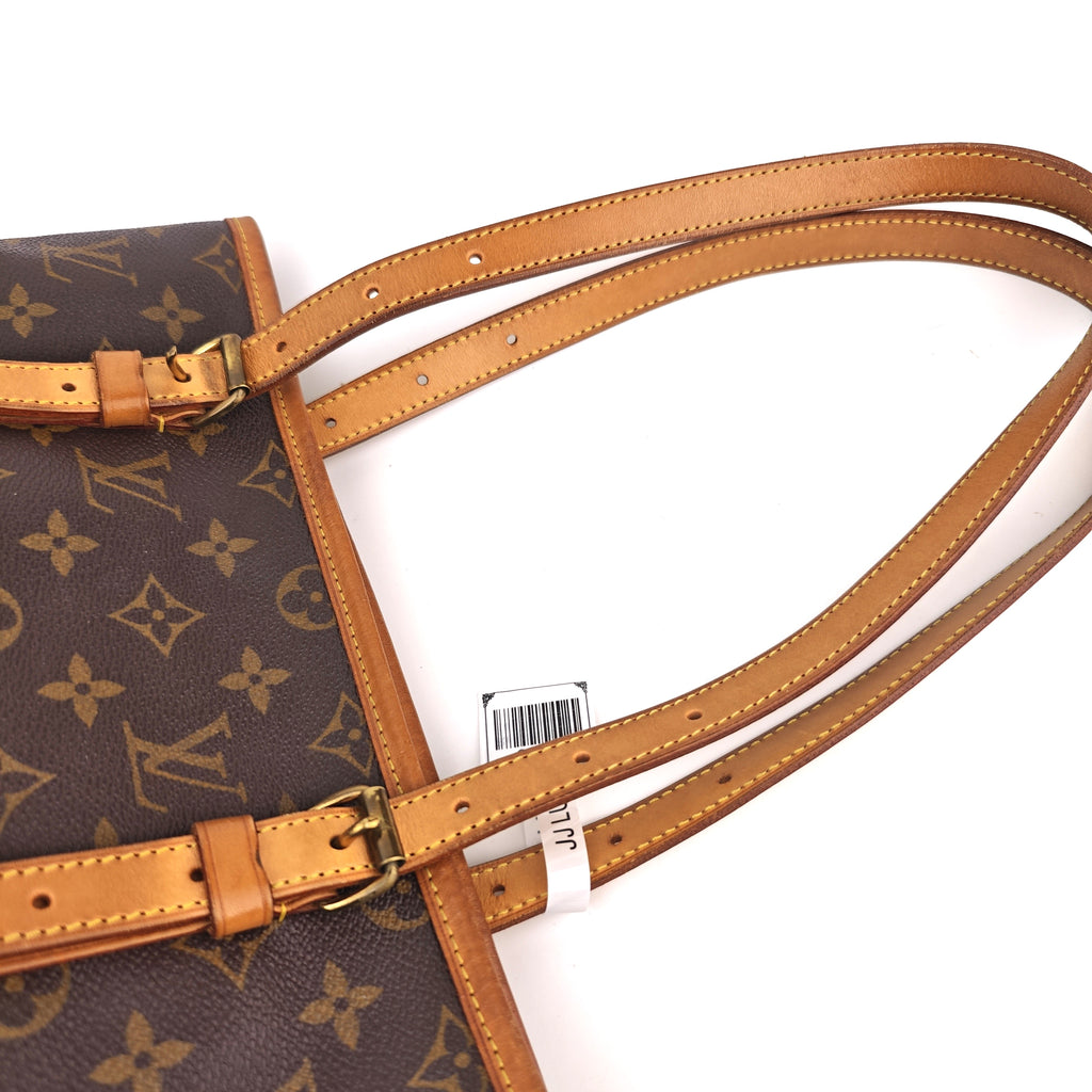 C3043 Louis Vuitton Bucket Bag Monogram Canvas Bucket GM Bag | Pre-Owned Very Good Brown Monogram Canvas