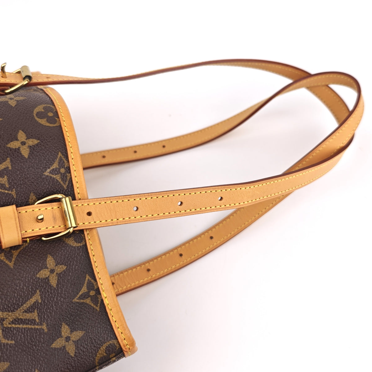 C3044 Louis Vuitton Bucket Bag Monogram Canvas Bucket GM Bag | Pre-Owned Very Good Brown Monogram Canvas