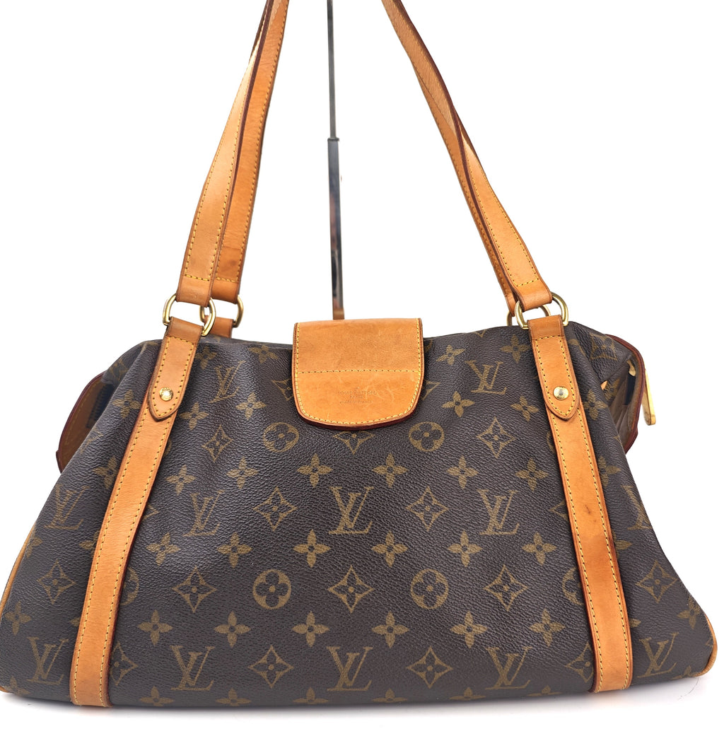 C3112 Louis Vuitton Shoulder Bag Stresa PM | Pre-Owned Very Good Brown Monogram Canvas