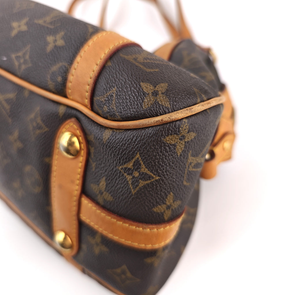 C3112 Louis Vuitton Shoulder Bag Stresa PM | Pre-Owned Very Good Brown Monogram Canvas