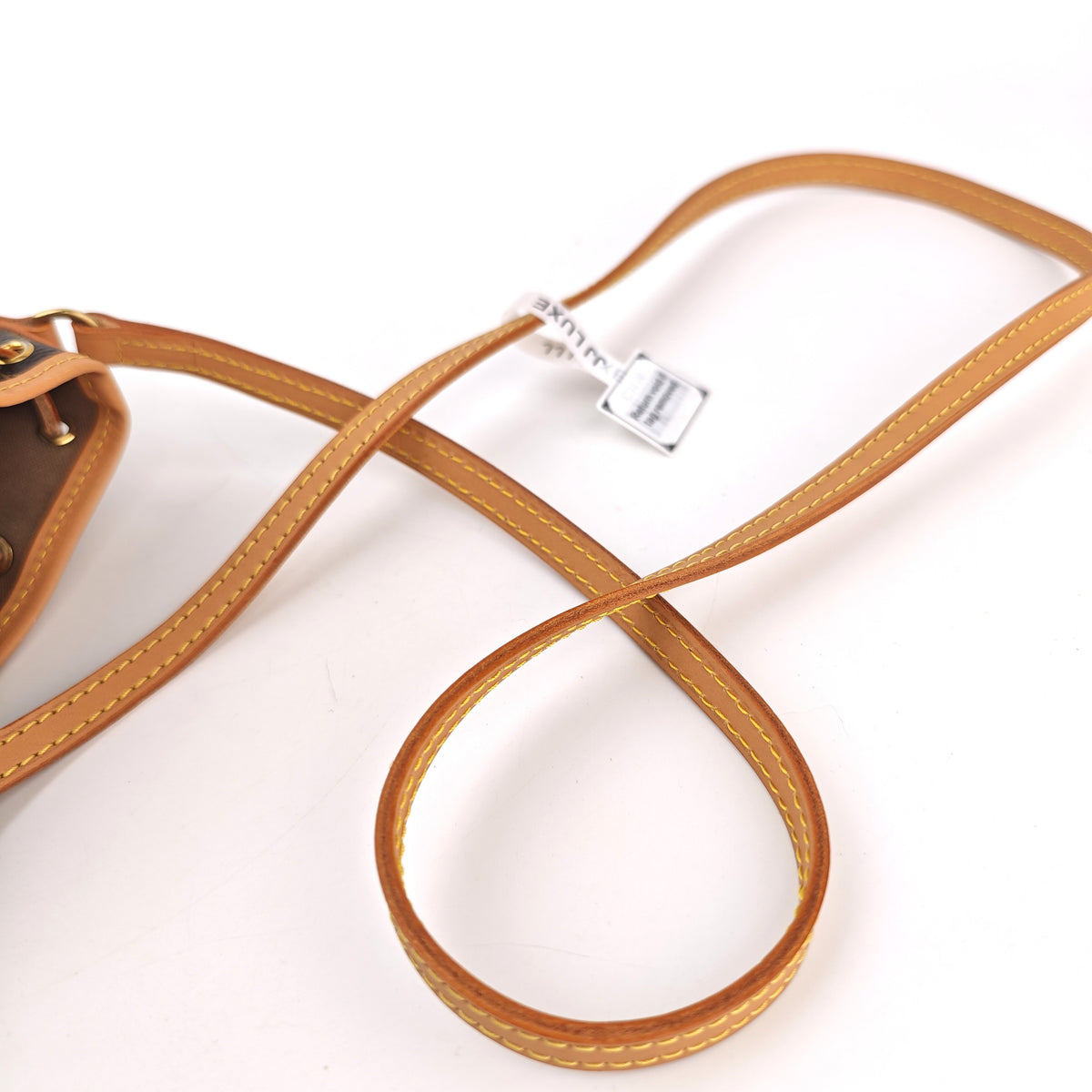 C3116R Louis Vuitton Bucket Bag Nano Noé | Pre-Owned Excellent Brown Monogram Canvas