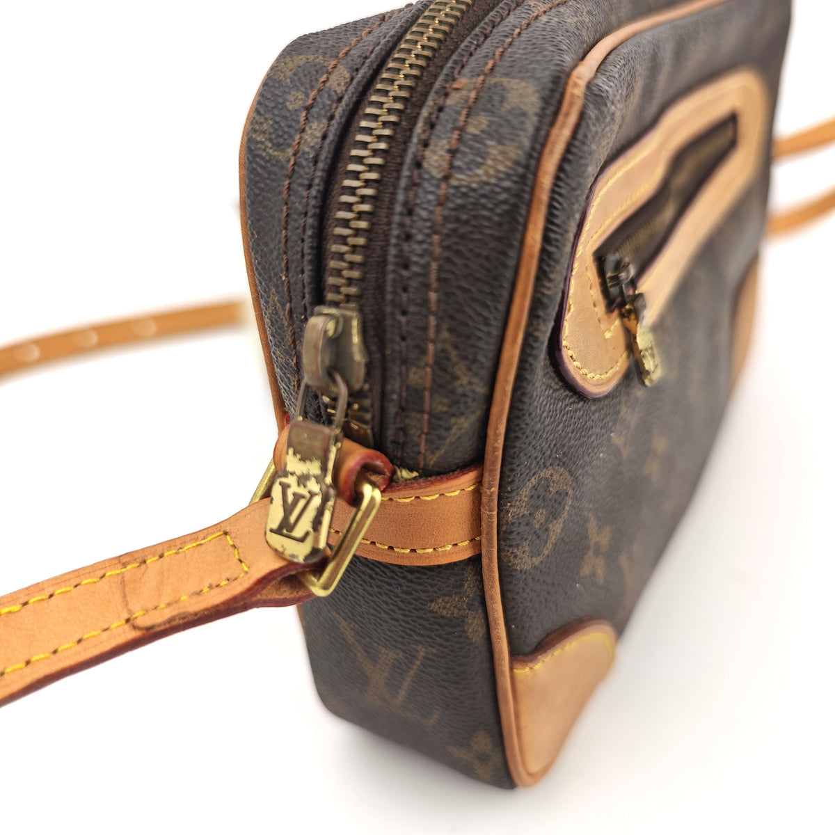 C3120R Louis Vuitton Shoulder Bag Marly Dragonne | Pre-Owned Very Good Monogram Canvas, Leather