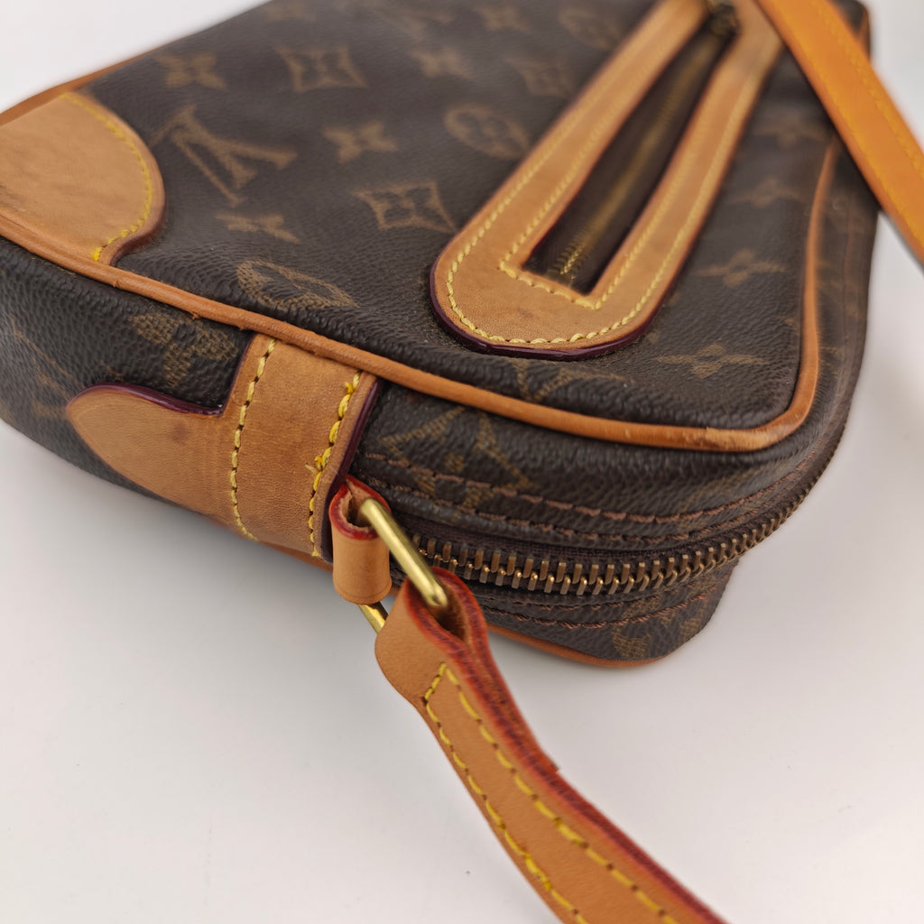 C3120R Louis Vuitton Shoulder Bag Marly Dragonne | Pre-Owned Very Good Monogram Canvas, Leather