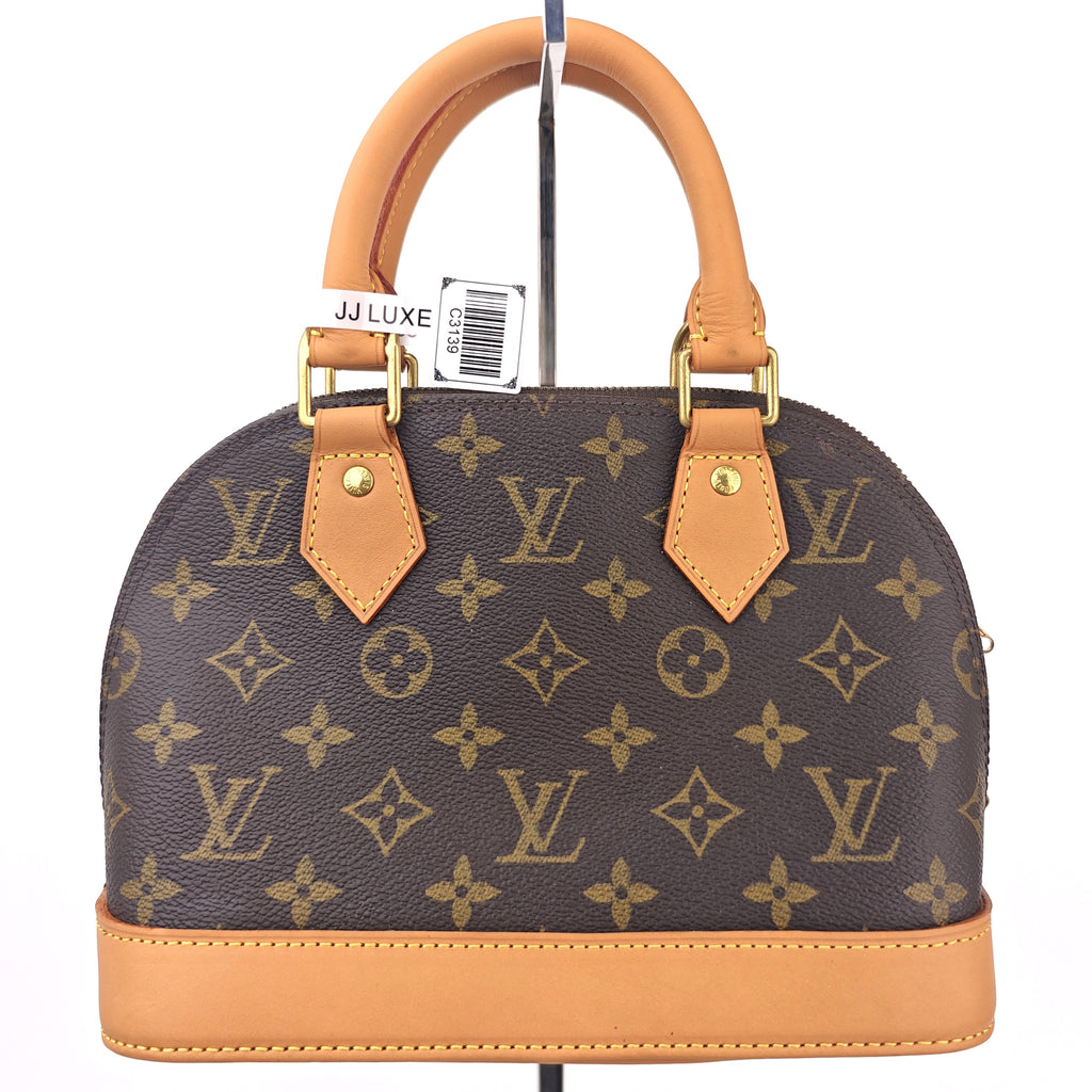 Louis Vuitton Monogram Alma BB Shoulder Bag C3139R | Pre-Owned Excellent Brown Monogram Canvas
