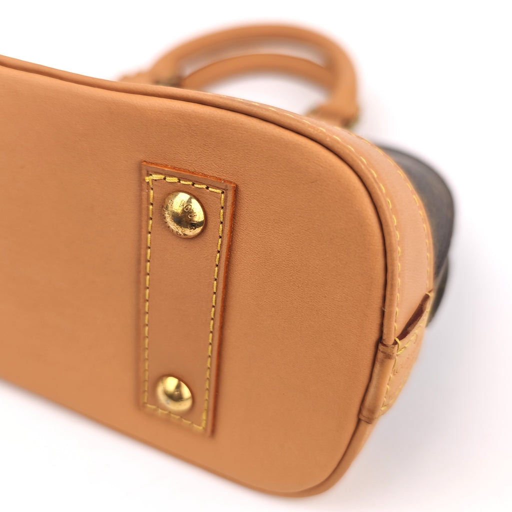 Louis Vuitton Monogram Alma BB Shoulder Bag C3139R | Pre-Owned Excellent Brown Monogram Canvas
