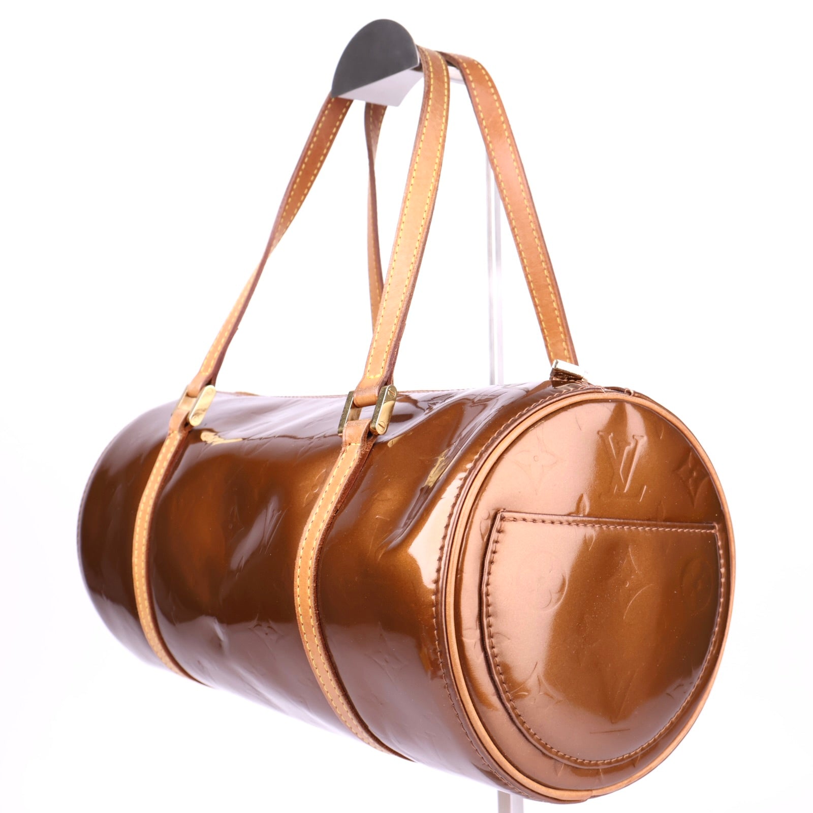 J2036 Louis Vuitton Vernis Monogram Papillon Shoulder Bag- Pre Owned