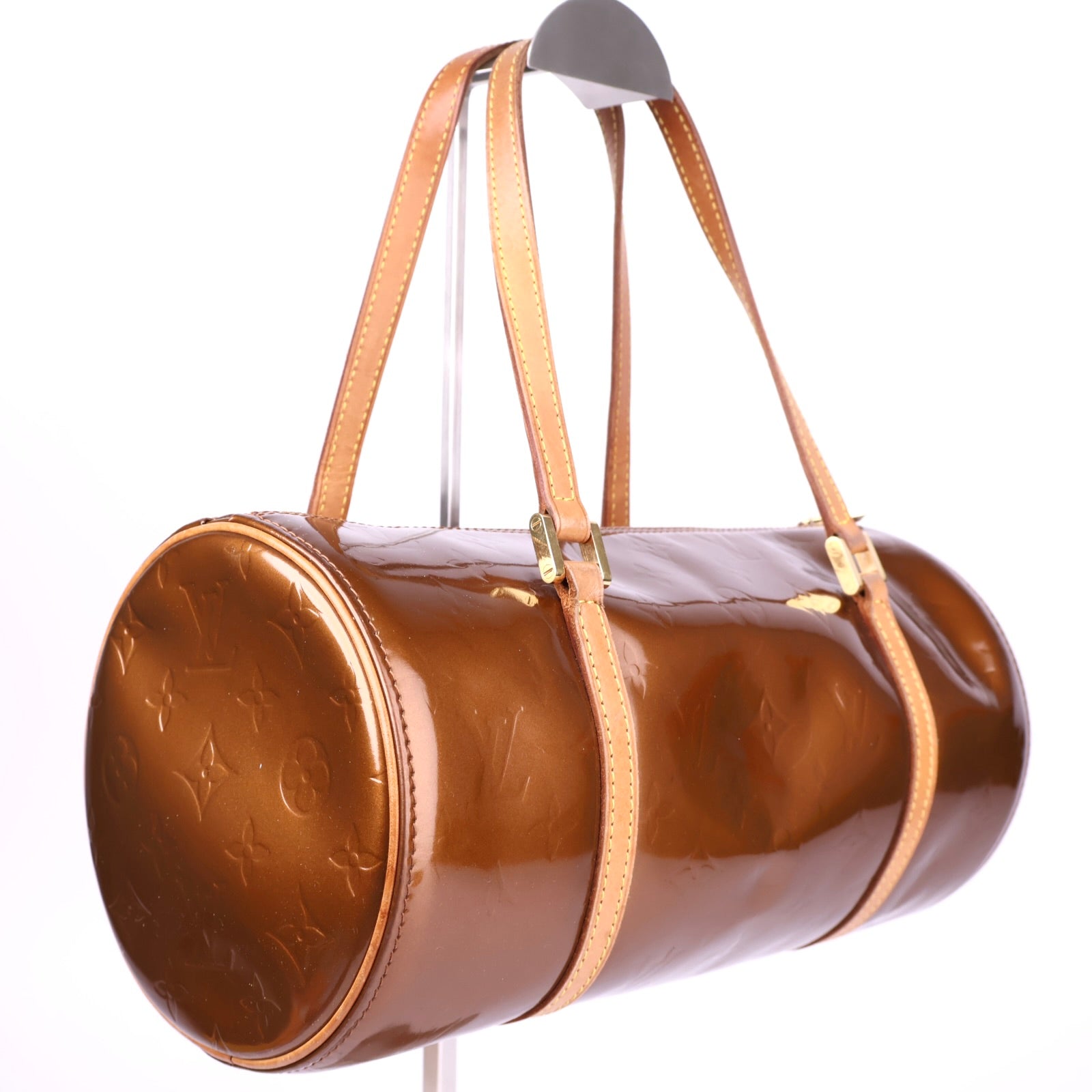 J2036 Louis Vuitton Vernis Monogram Papillon Shoulder Bag- Pre Owned