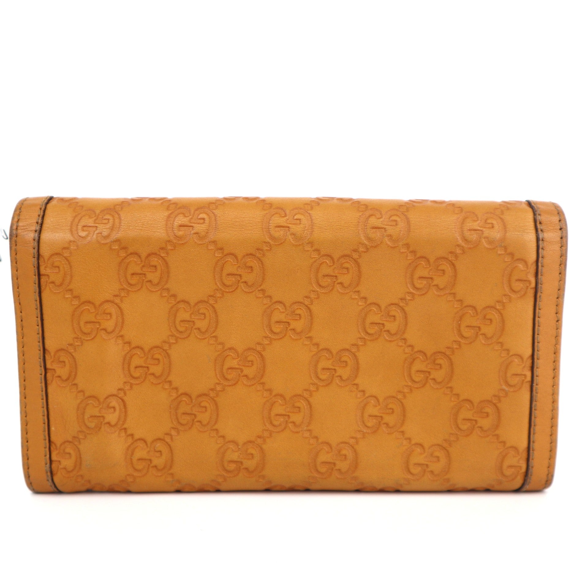 C2148 Gucci Wallet Sukey Guccissima Interlocking G Red | Pre-Owned Very Good Red Guccissima