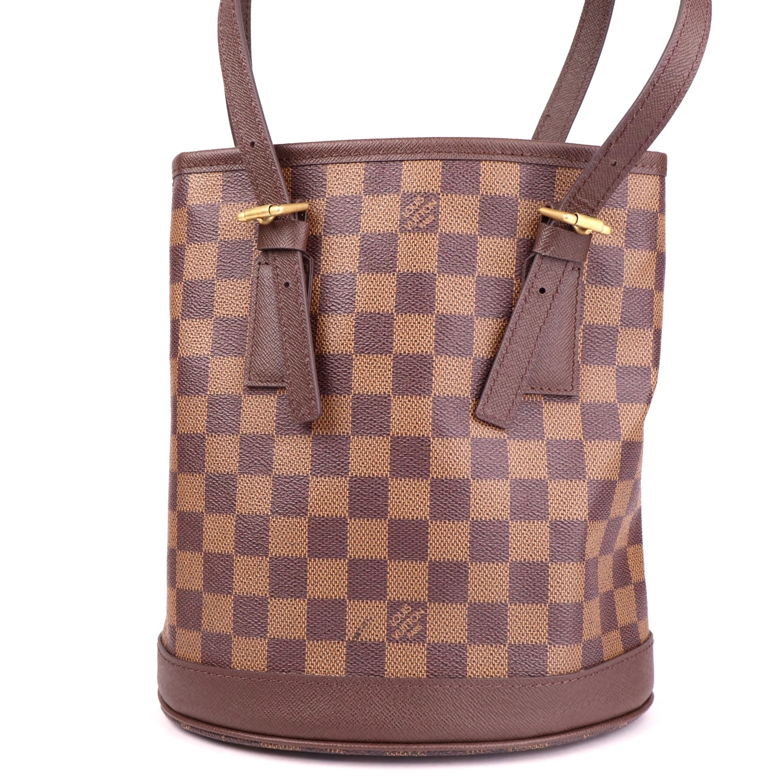 J2033 Louis Vuitton Damier Canvas Marais Bucket Bag- Pre Owned