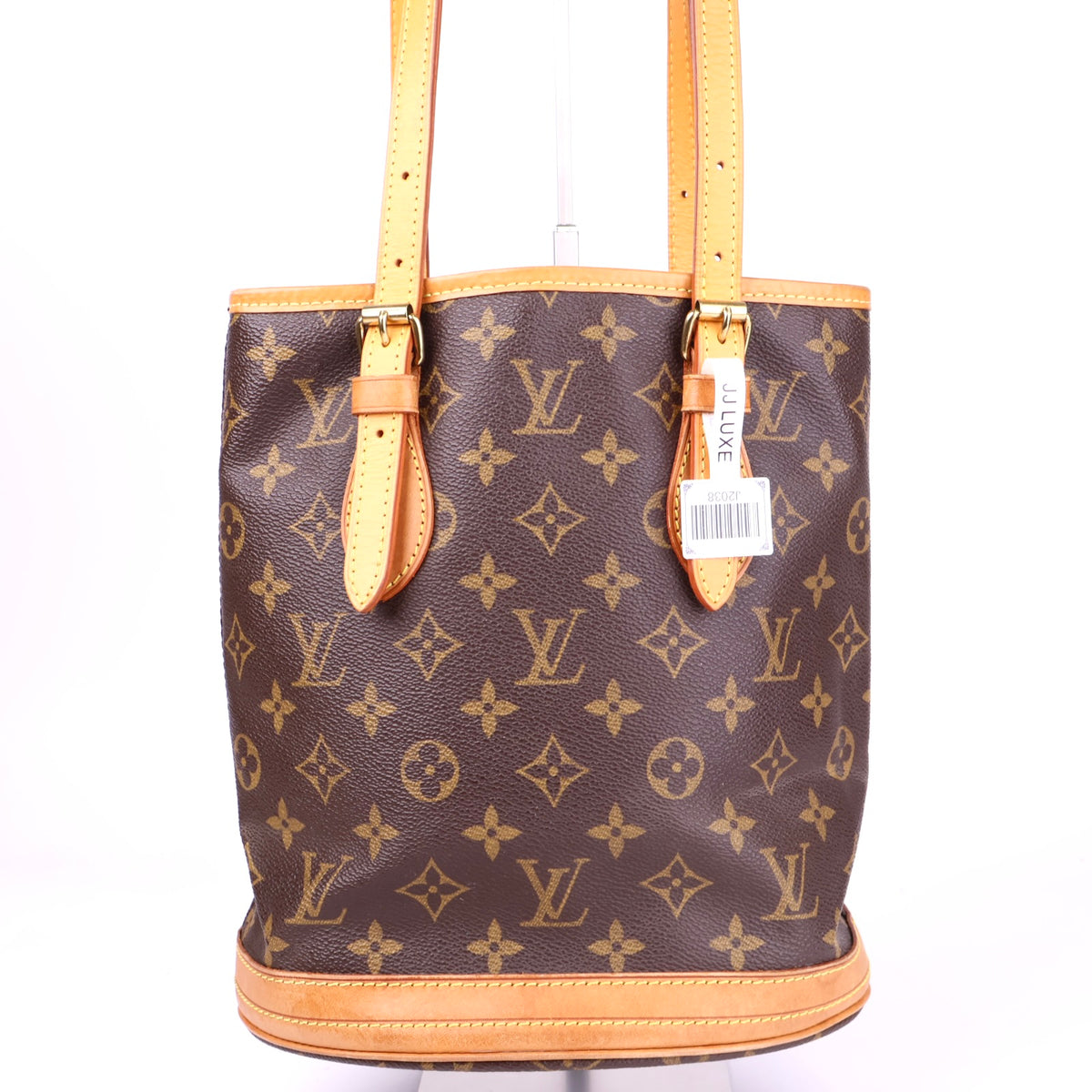 J2038 Louis Vuitton Monogram Canvas Petite Bucket Bag- Pre Owned