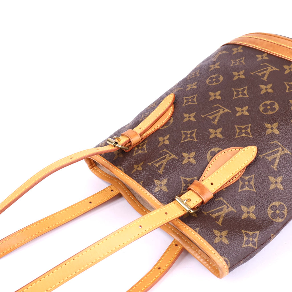 J2038 Louis Vuitton Monogram Canvas Petite Bucket Bag- Pre Owned