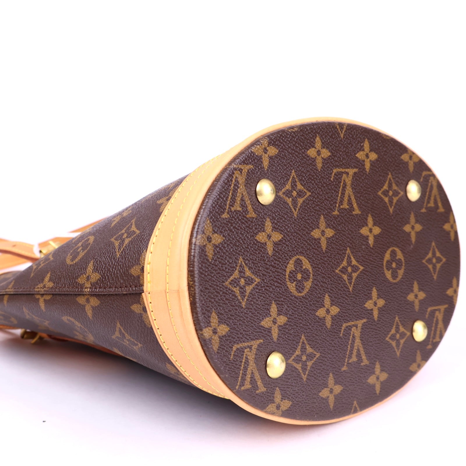 J2029 Louis Vuitton Monogram Canvas Petite Bucket Bag- Pre Owned