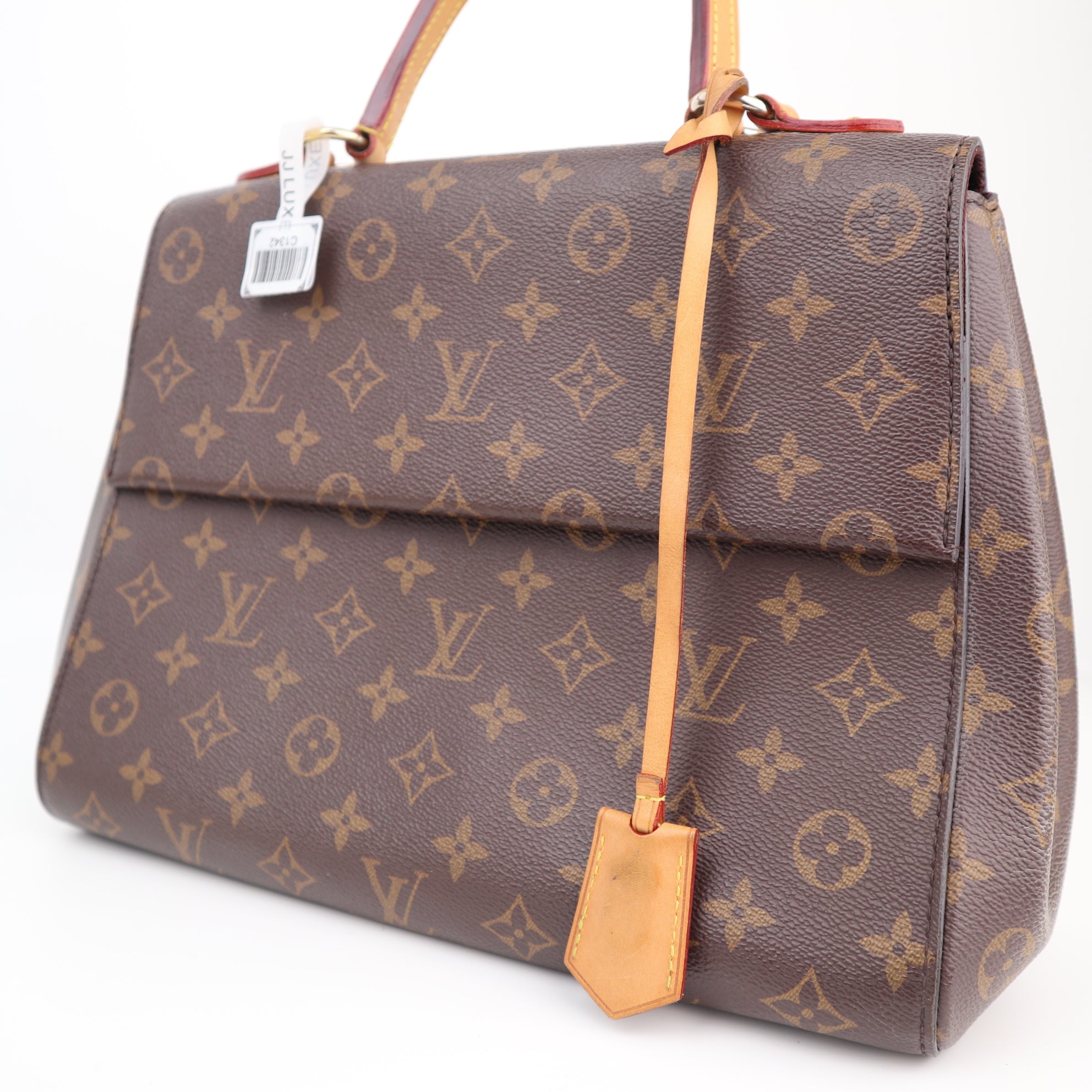 C1342 Louis Vuitton  Cluny Top Handle Monogram Canvas MM -Pre Owned