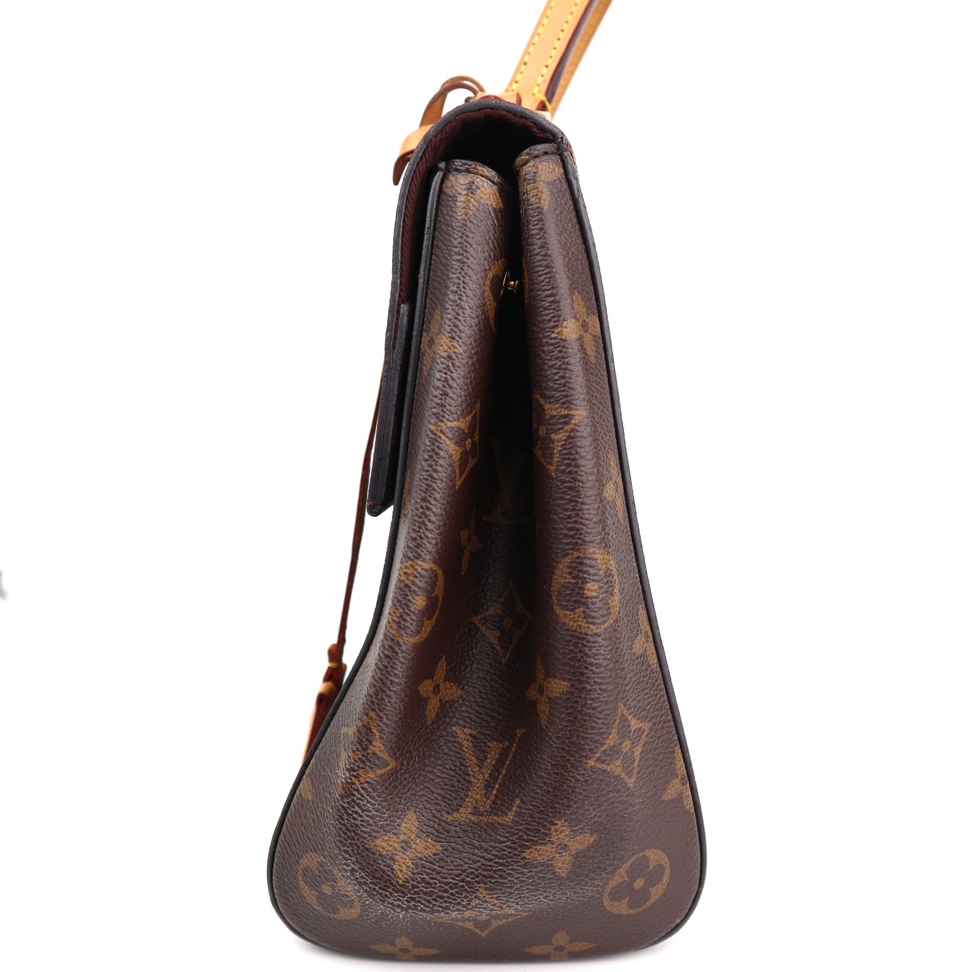 C1342 Louis Vuitton  Cluny Top Handle Monogram Canvas MM -Pre Owned