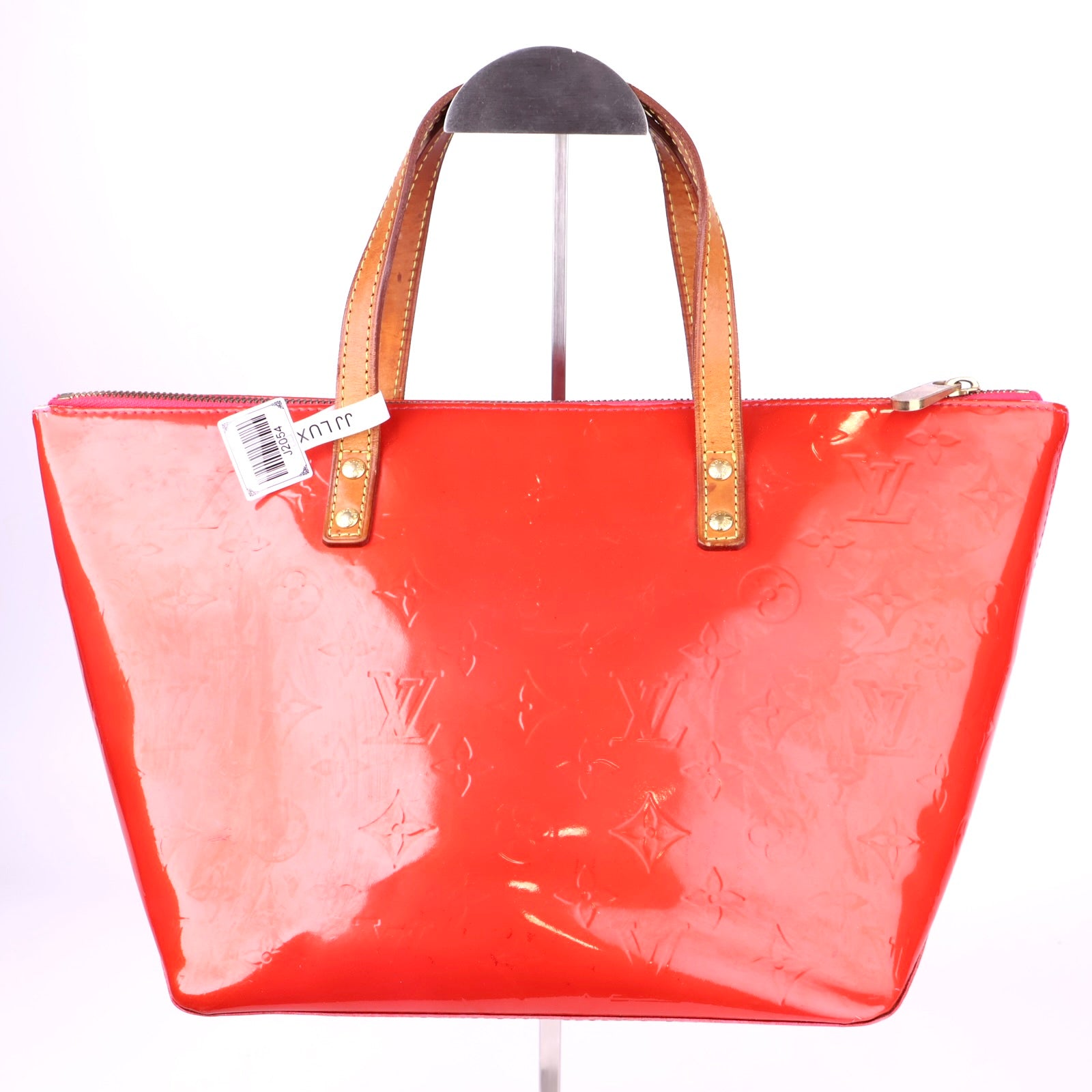 J2054 Louis Vuitton Monogram Vernis Bellevue PM Handbag- Pre Owned