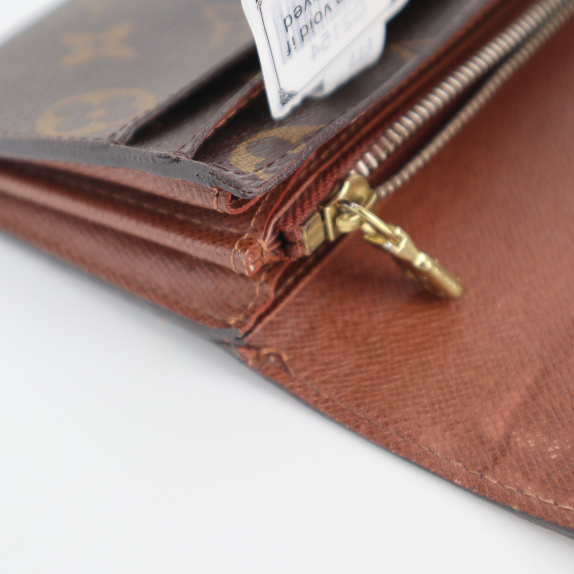 C2154 Louis Vuitton Wallet Monogram Sarah Wallet | Pre-Owned Very Good Brown Monogram