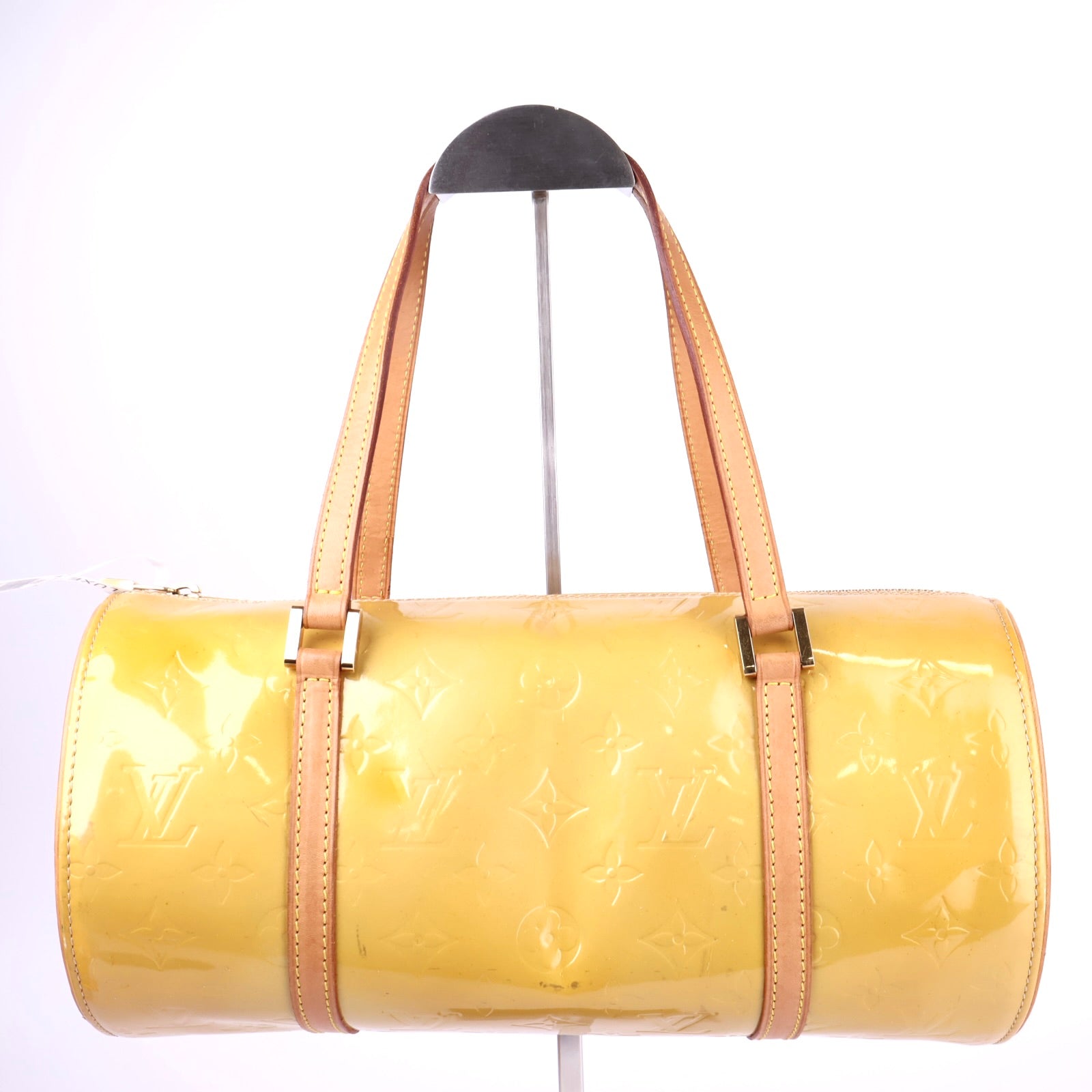 J2088 Louis Vuitton Beige Monogram Vernis Bedford Bag- Pre Owned