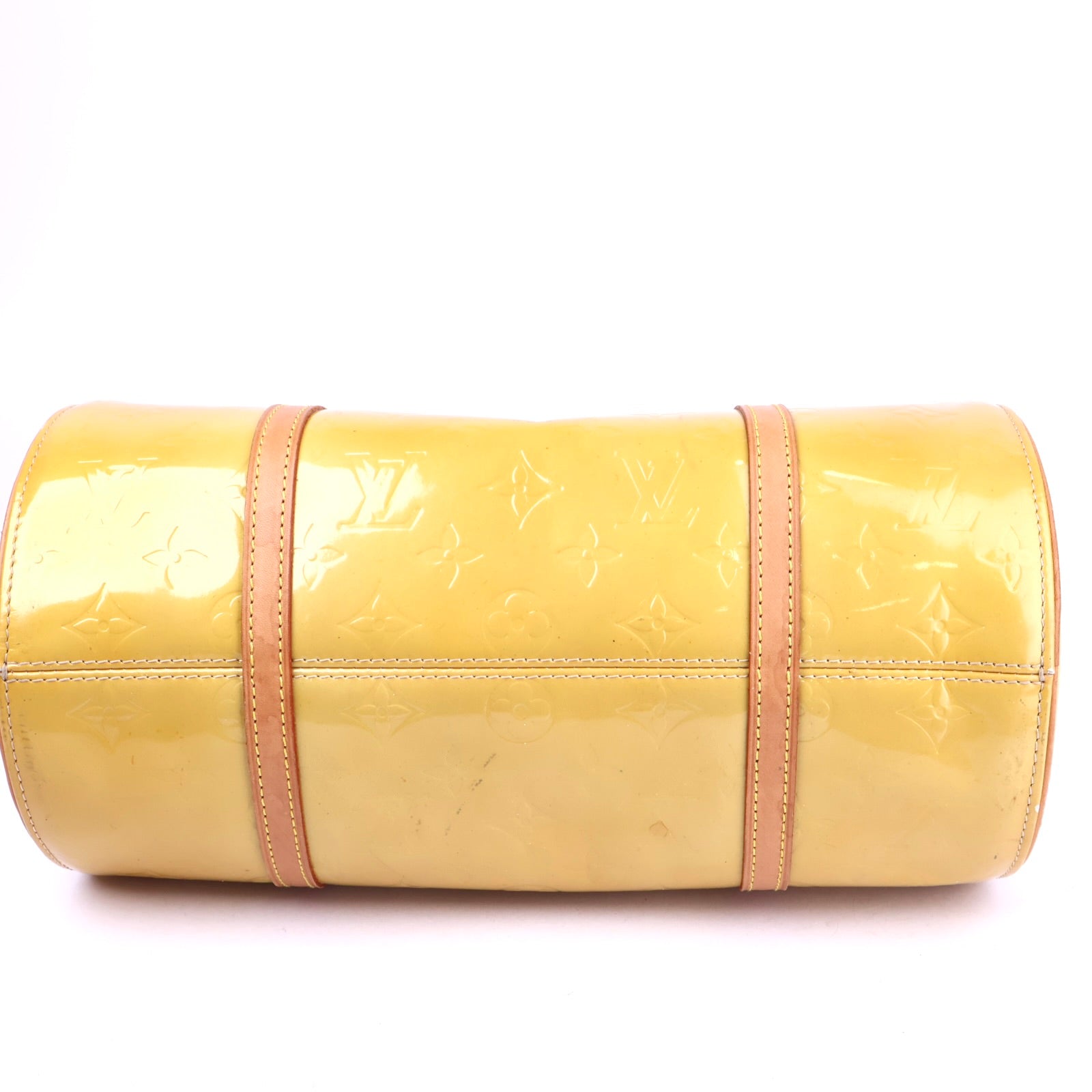 J2088 Louis Vuitton Beige Monogram Vernis Bedford Bag- Pre Owned