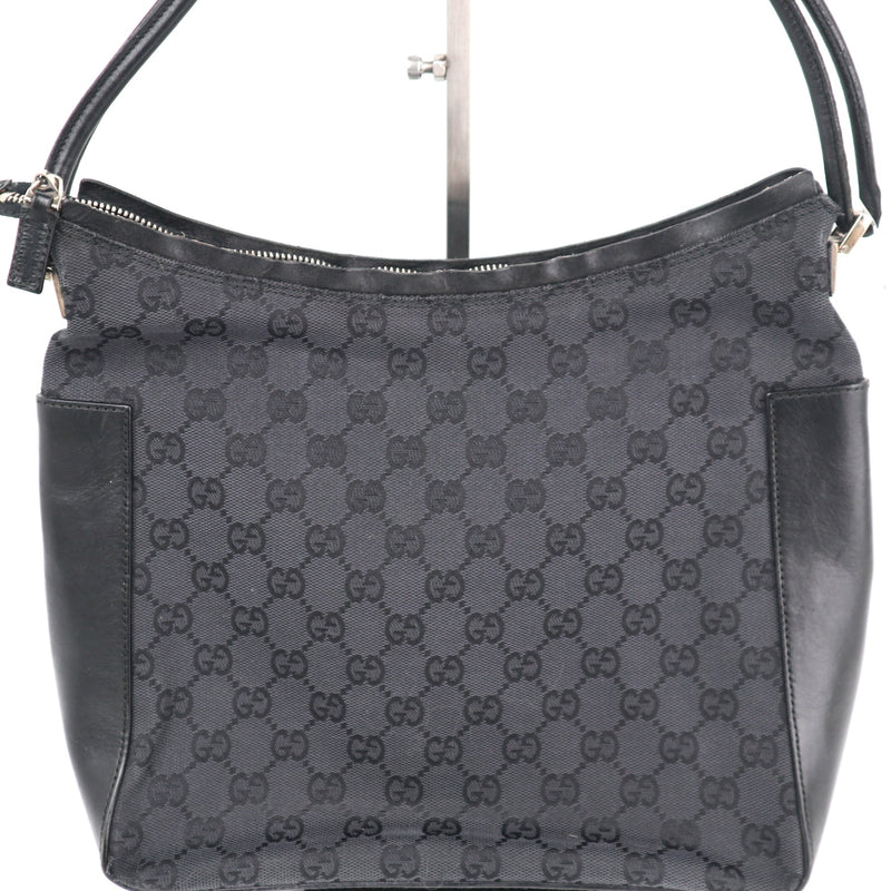 C2164# Gucci Tote Bag Vintage GG Canvas Shoulder Bag | Pre-Owned Very Good Brown GG Canvas