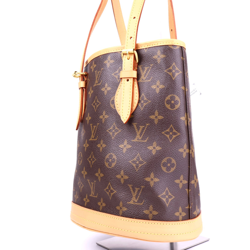 J2070 Louis Vuitton Monogram Canvas Petite Bucket Bag- Pre Owned