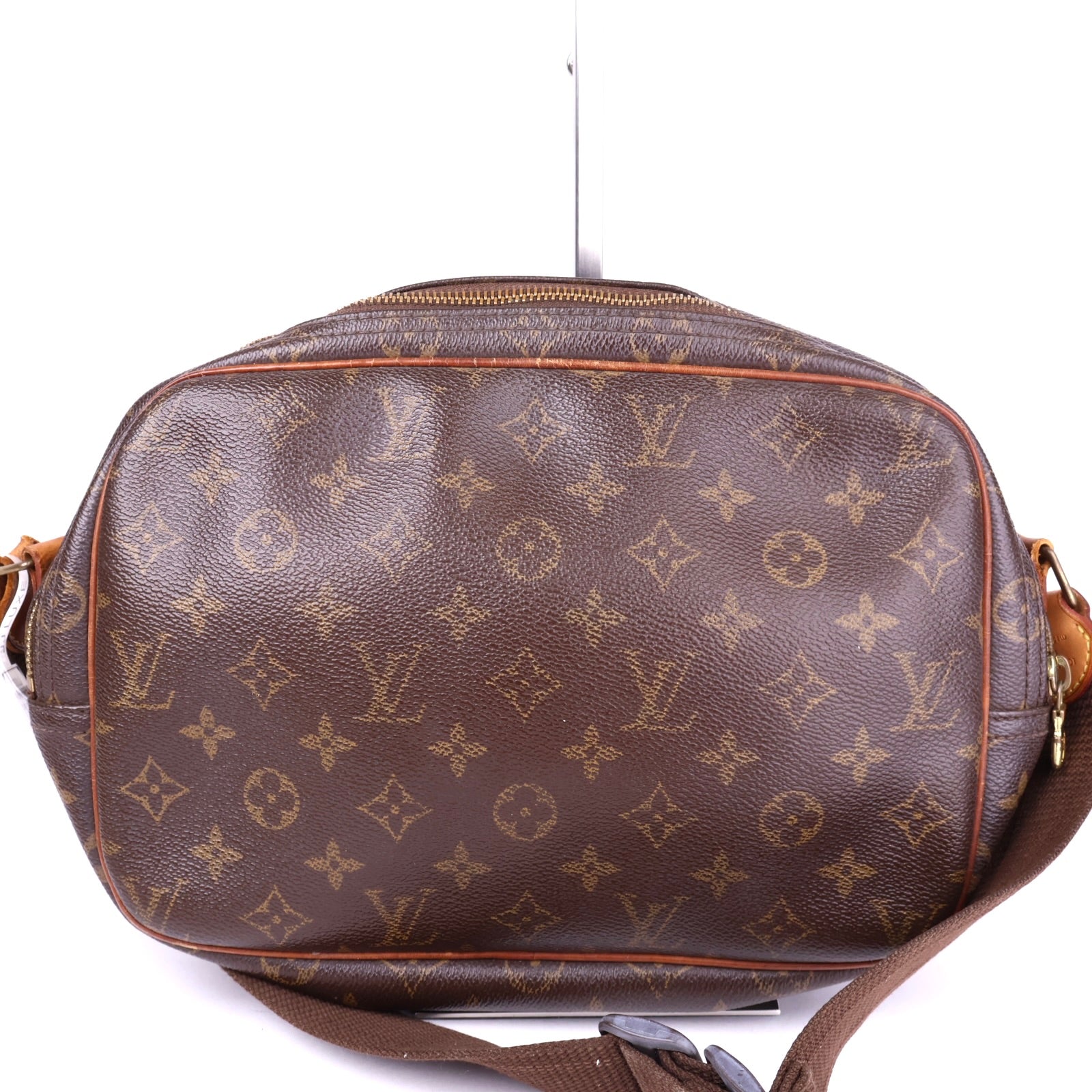 J2077 Louis Vuitton Brown Monogram Canvas Blois Shoulder Bag- Pre Owned