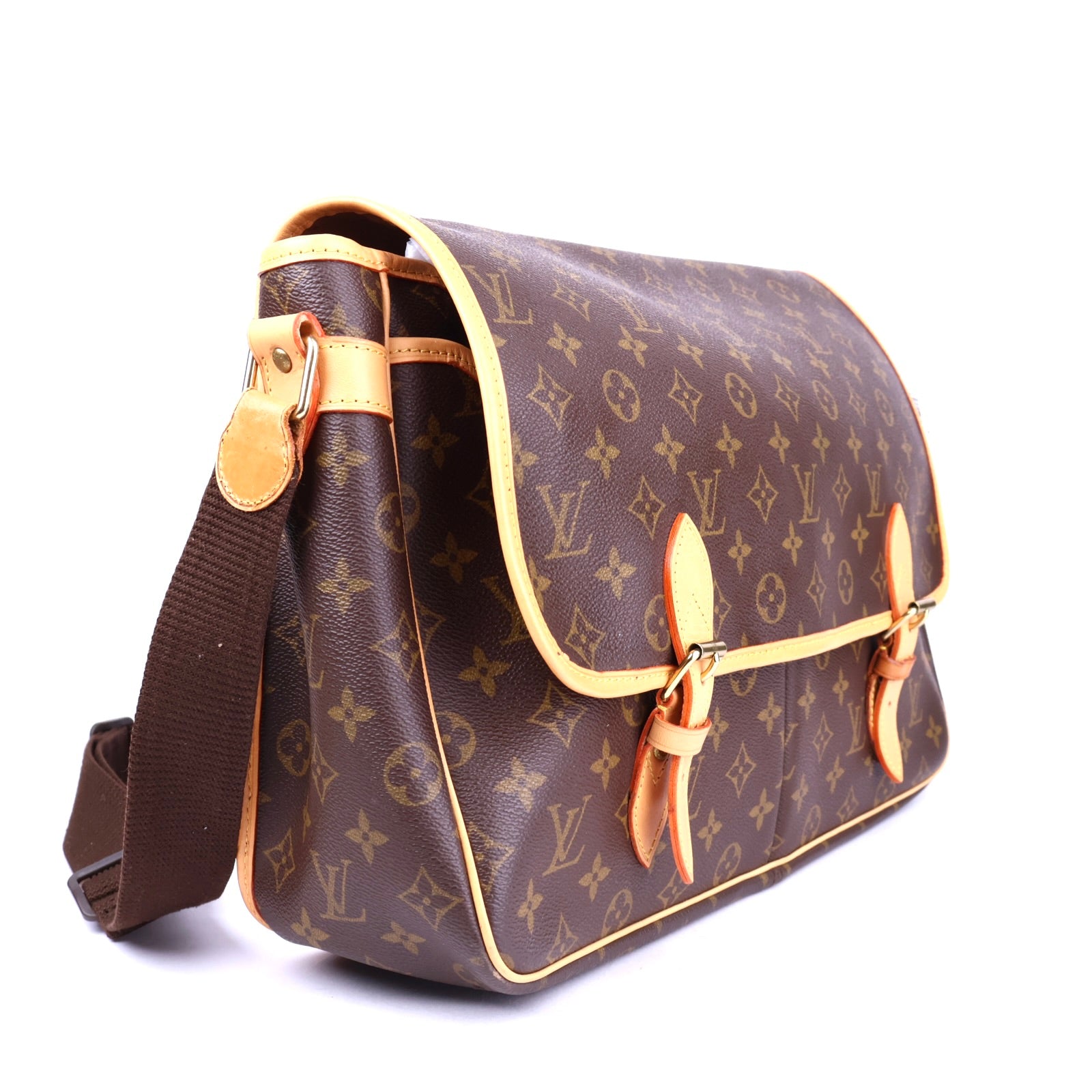 J2078 Louis Vuitton LV Monogram Gibecière GM Bag- Pre Owned
