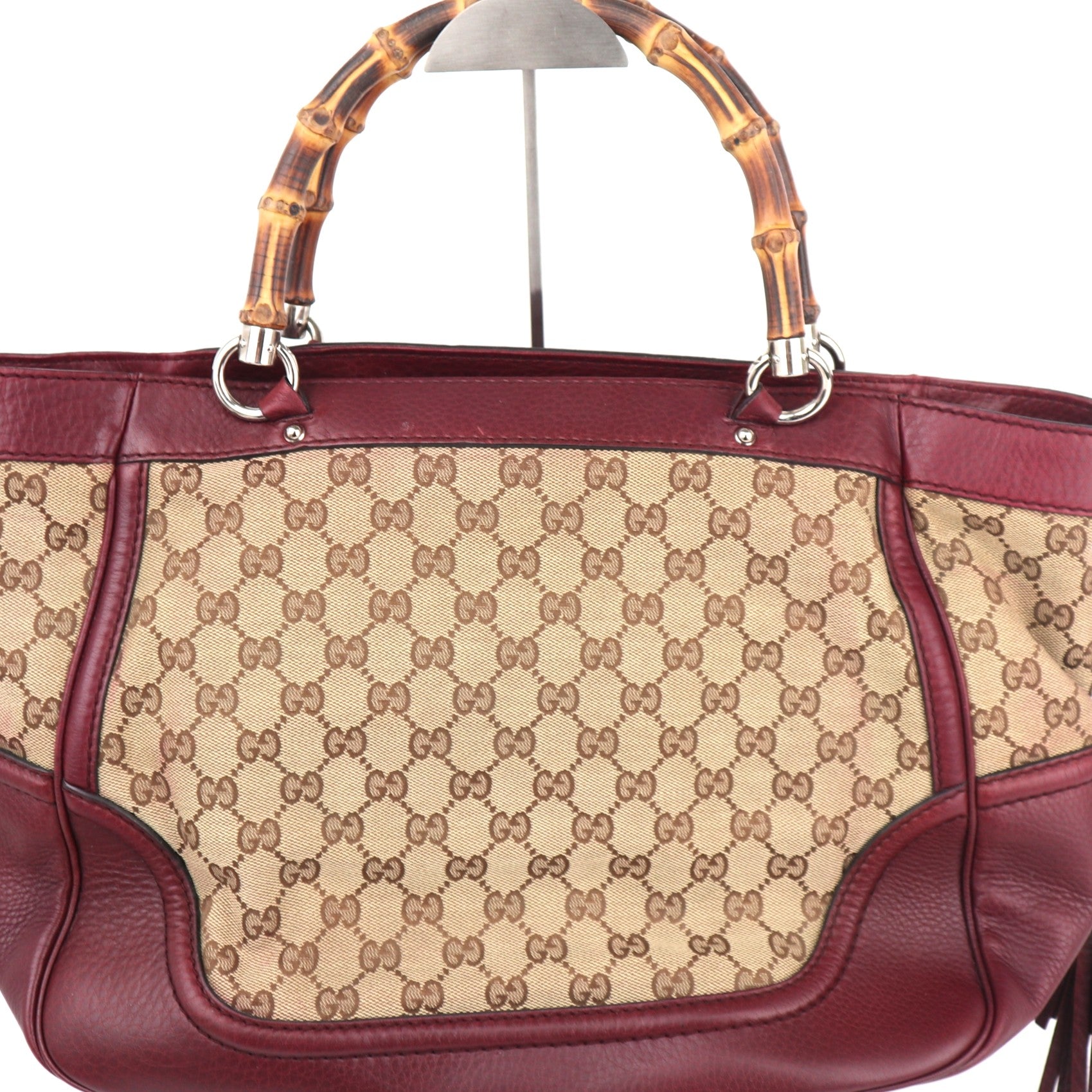 C2173 Gucci Shoulder Bag Bamboo Bella Medium Top Handle Shoulder Bag | Pre-Owned Excellent